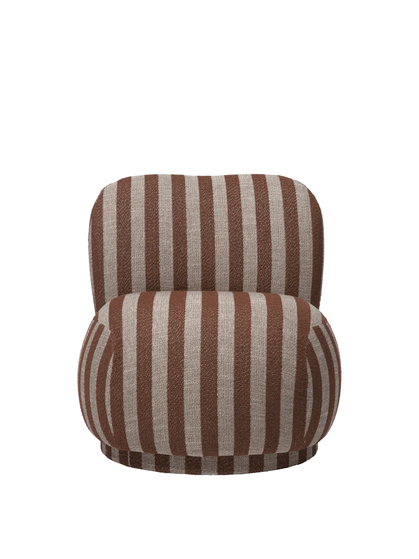 Rico Piccolo Lounge Chair - Louisiana - Sand/Chocolate - US
