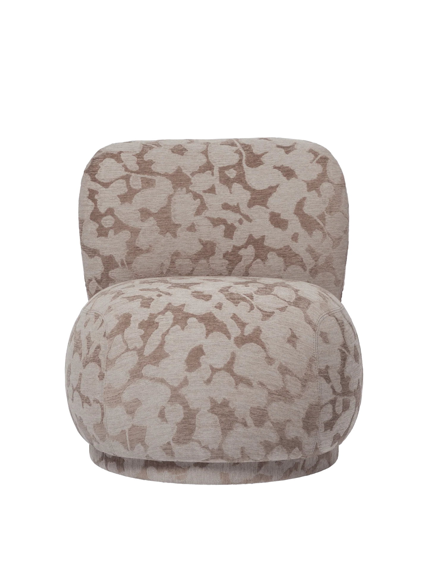 Rico Piccolo Lounge Chair - Swivel - Cilla - Taupe - US