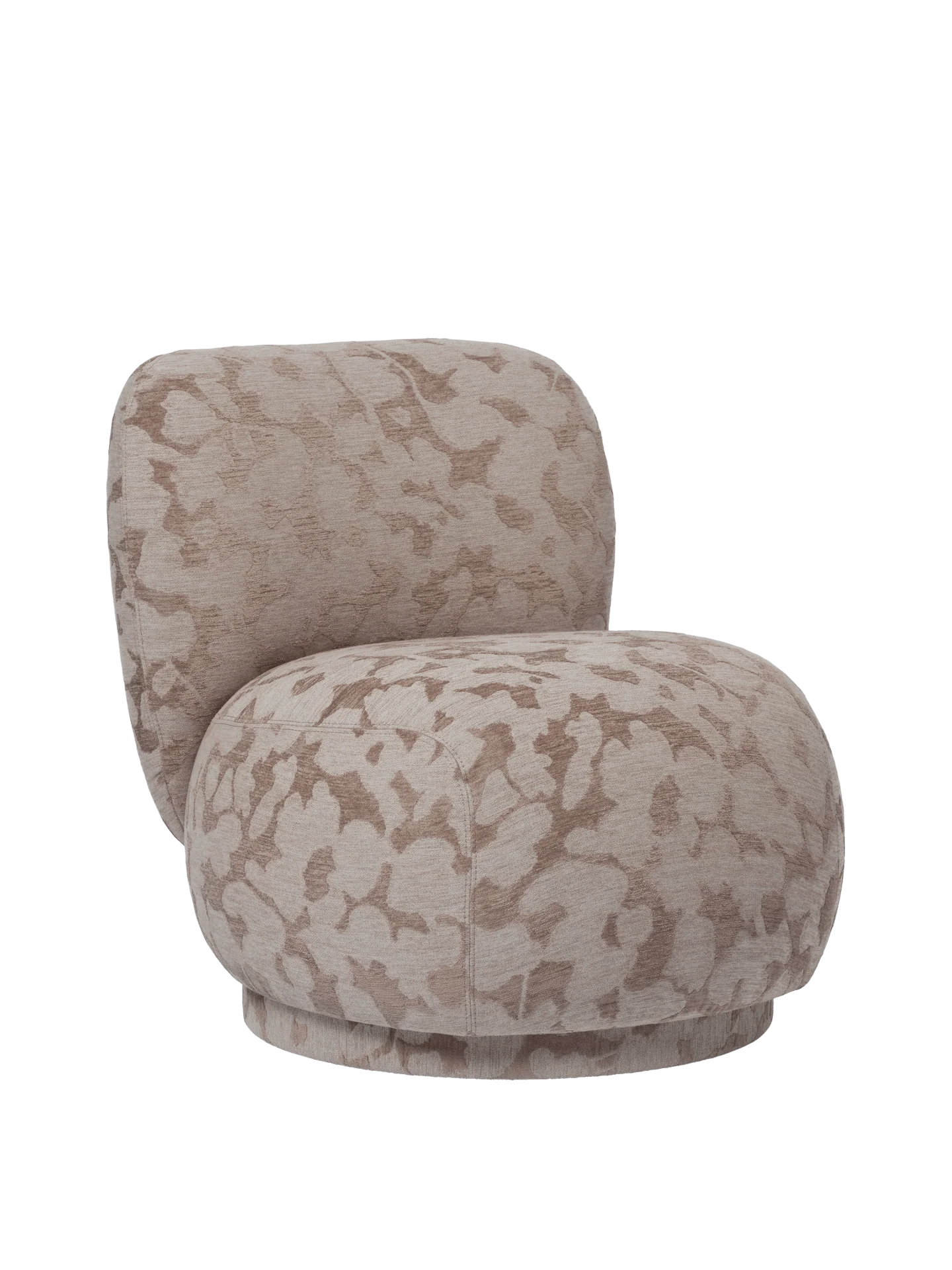 Rico Piccolo Lounge Chair - Swivel - Cilla - Taupe - US - Image 2