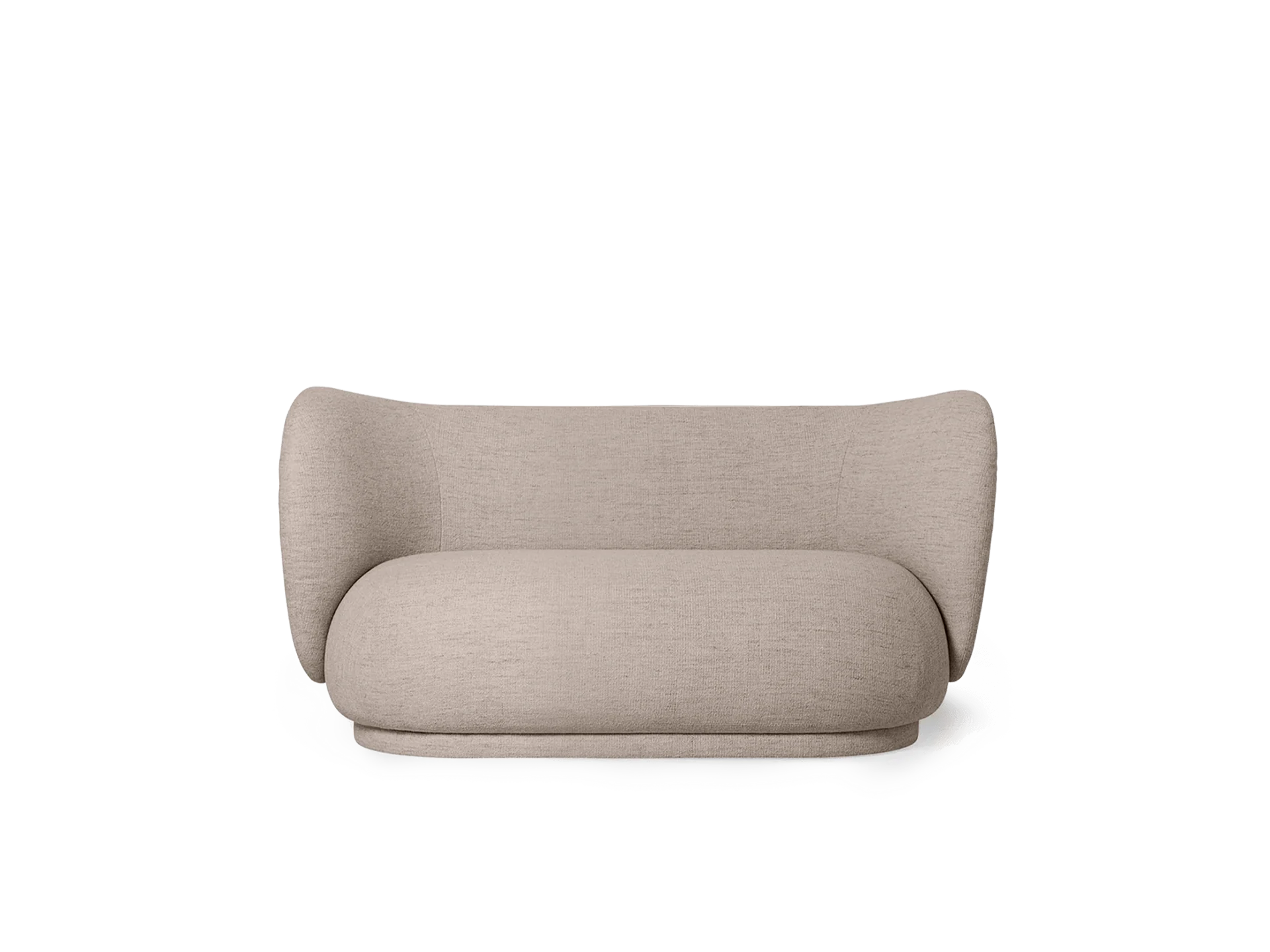 Rico Sofa 2-seater - Bouclé - Sand - US