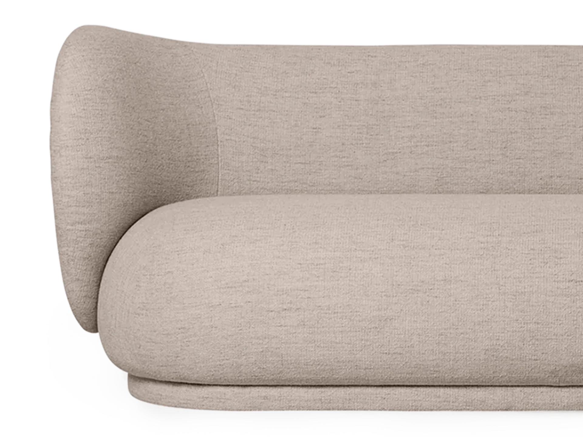 Rico Sofa 2-seater - Bouclé - Sand - US - Image 2