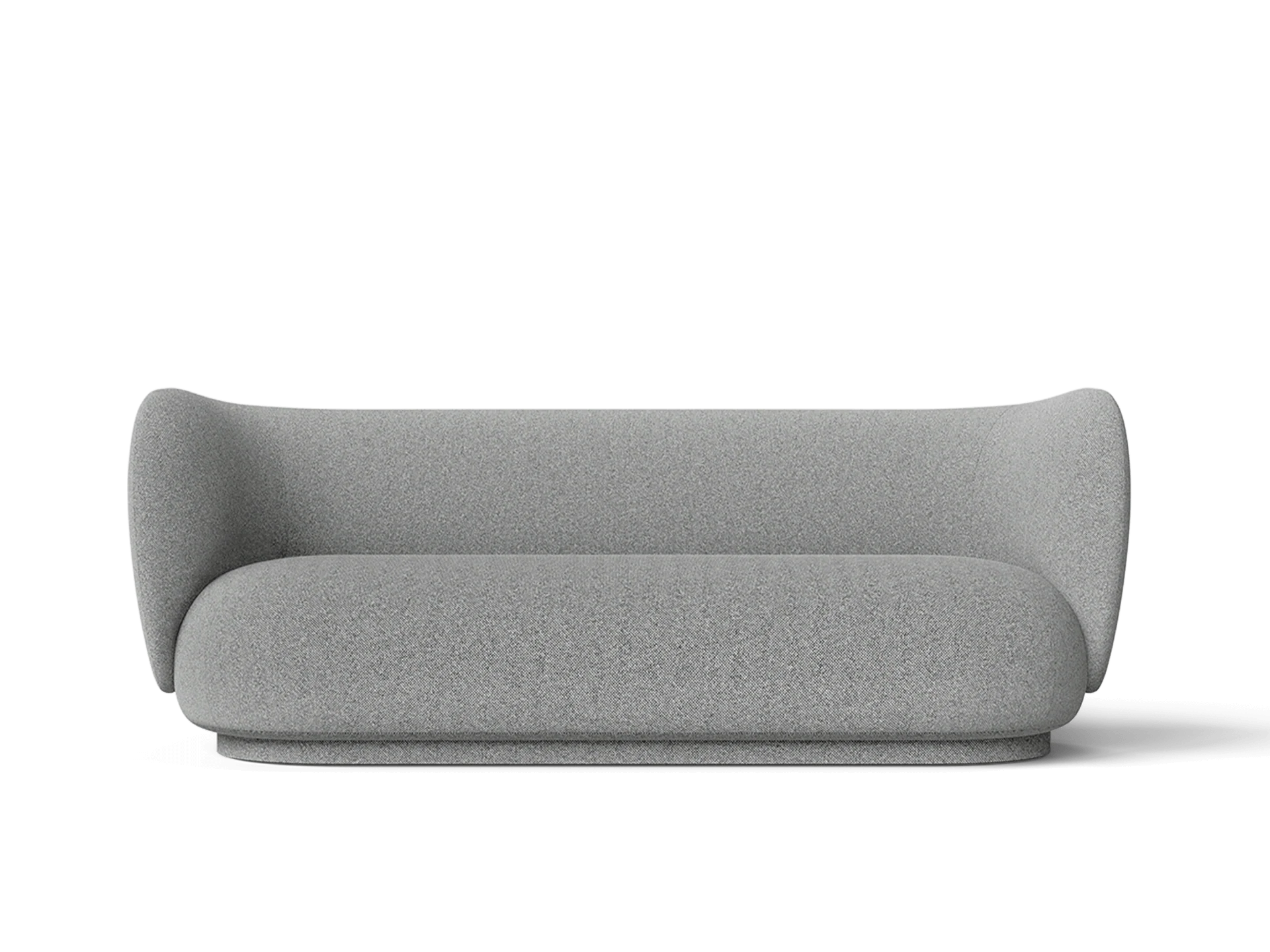 Rico Sofa 3-seater - Main Line Flax - Navy Melange - US
