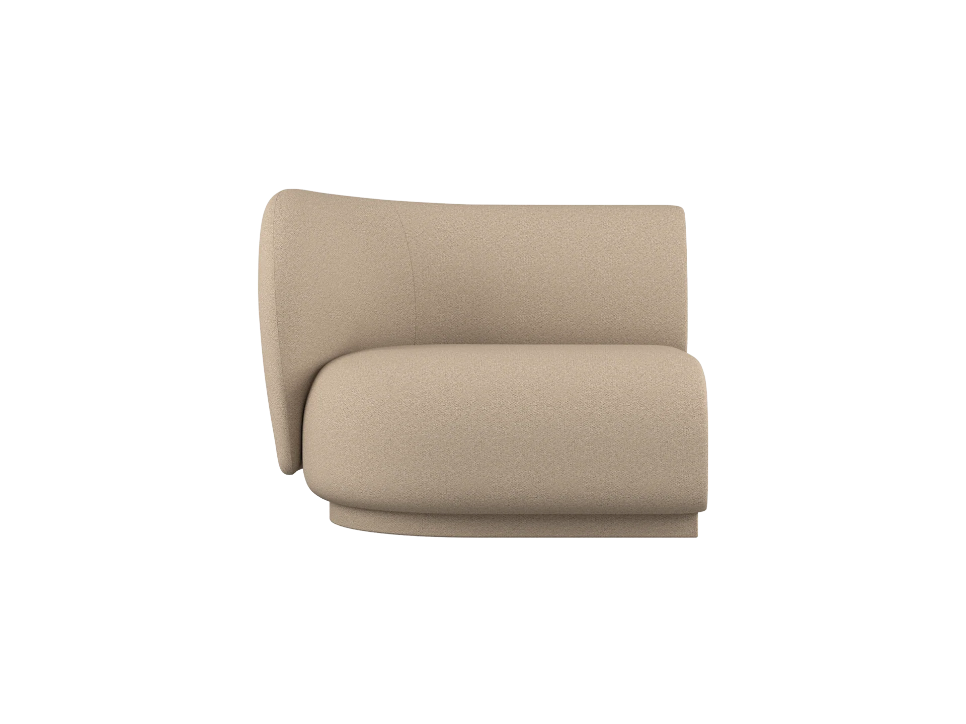 Rico Sofa Armrest Left - Brushed - Sand - US