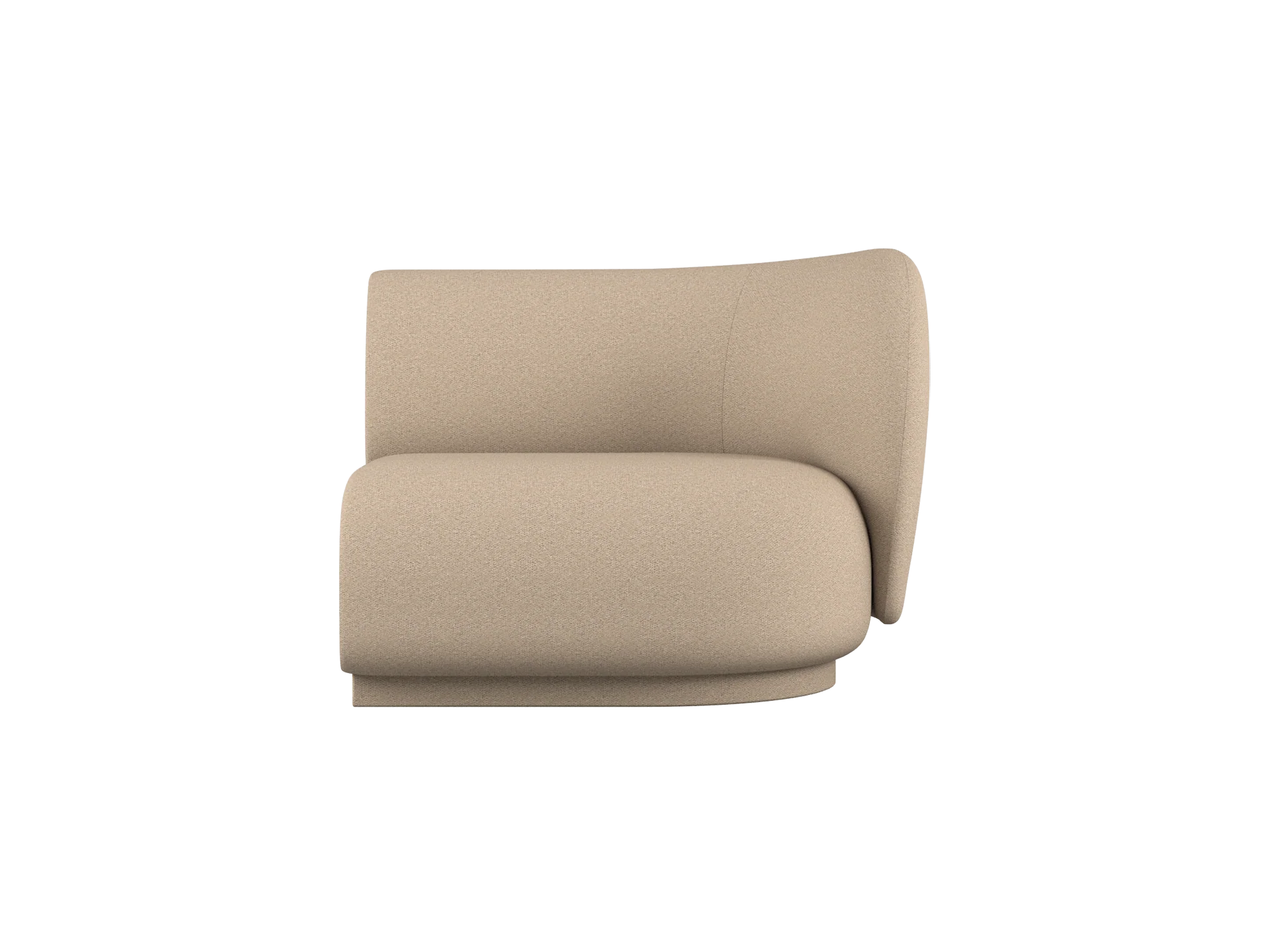 Rico Sofa Armrest Right - Brushed - Sand - US