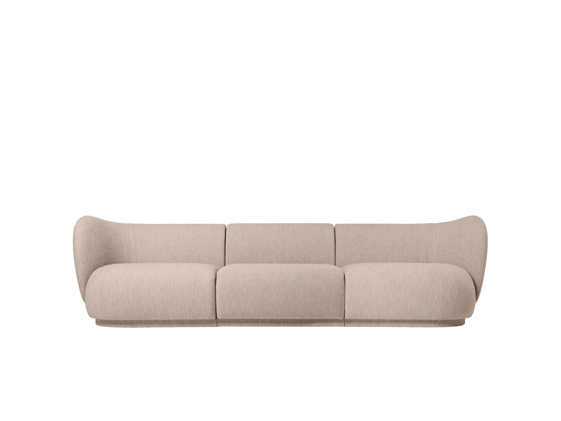 Rico Sofa Armrest Left - Soft Bouclé - Natural - US - Image 4