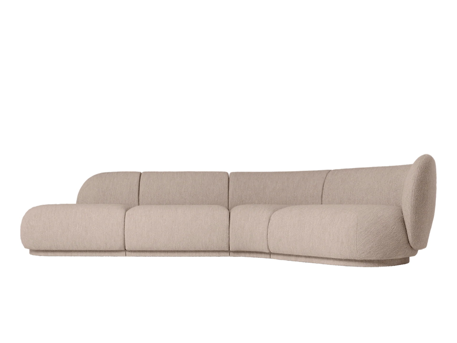 Rico Sofa Armrest Left - Soft Bouclé - Natural - US - Image 3