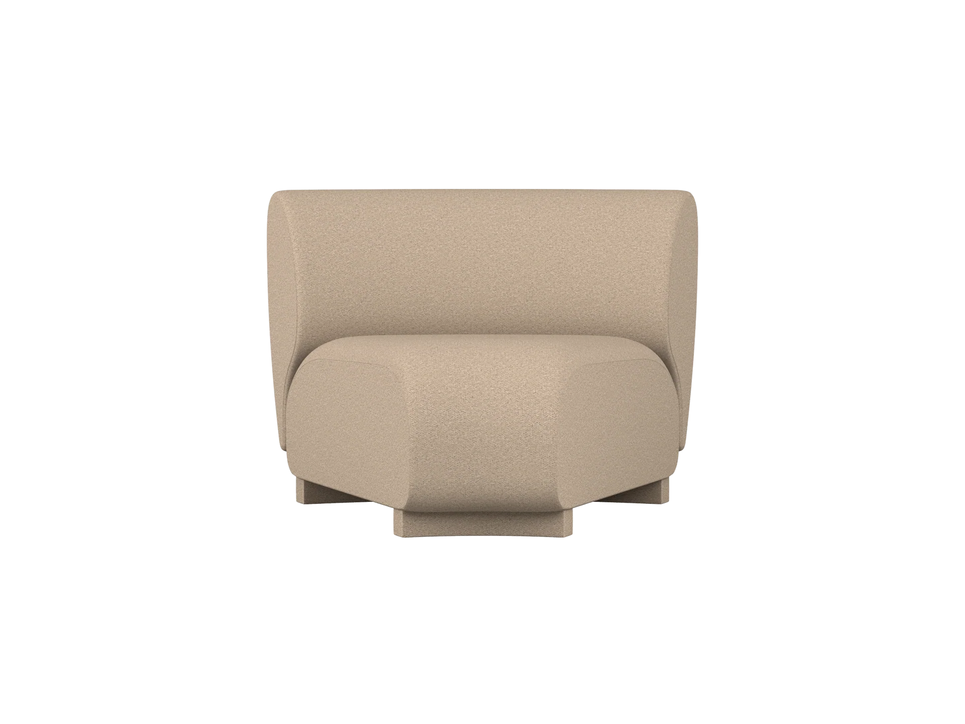 Rico Sofa Corner - Narrow - Brushed - Sand - US