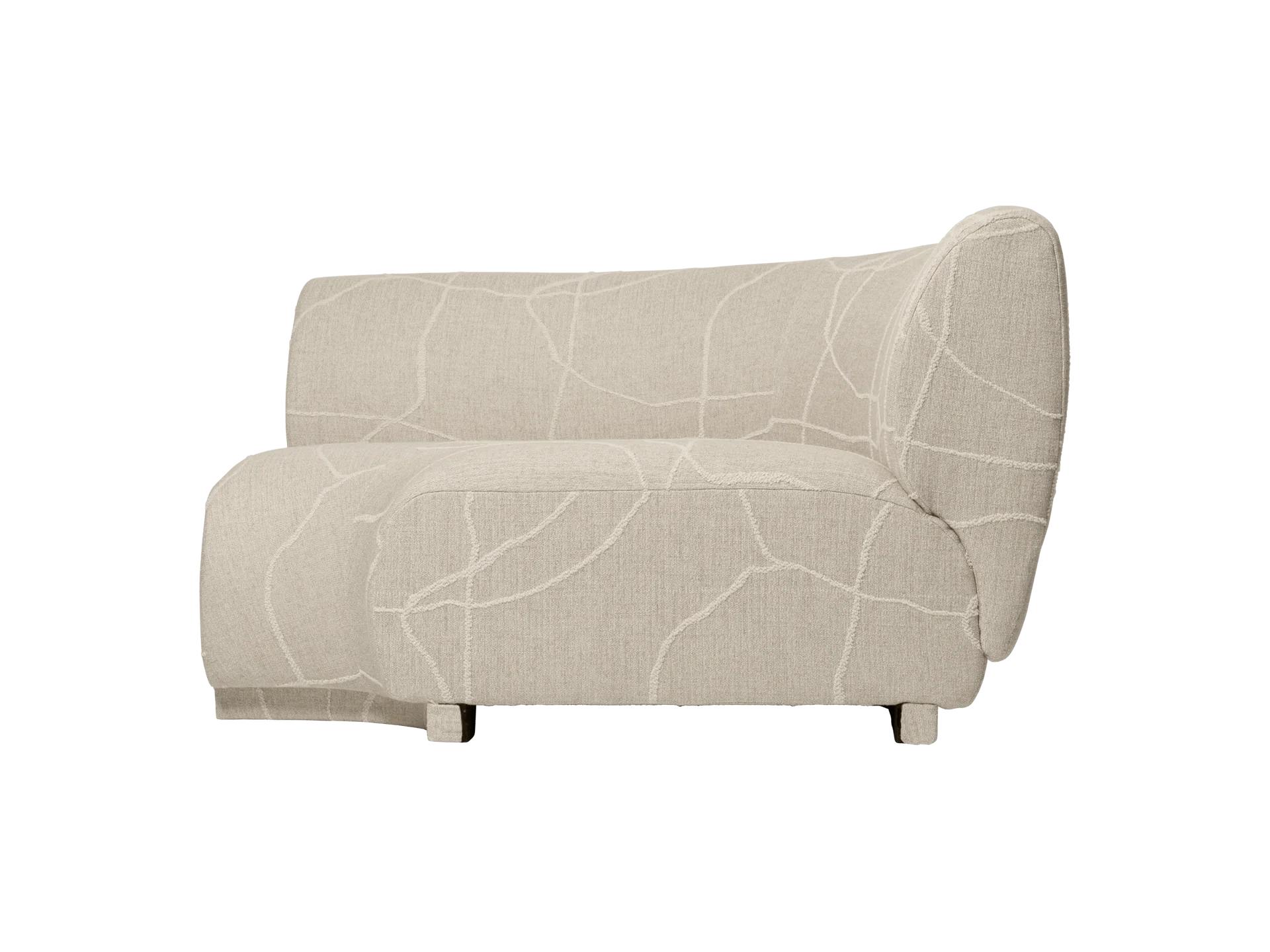 Rico Sofa Corner - Wide - Can Lis - Sand/Off-White - US - Image 3