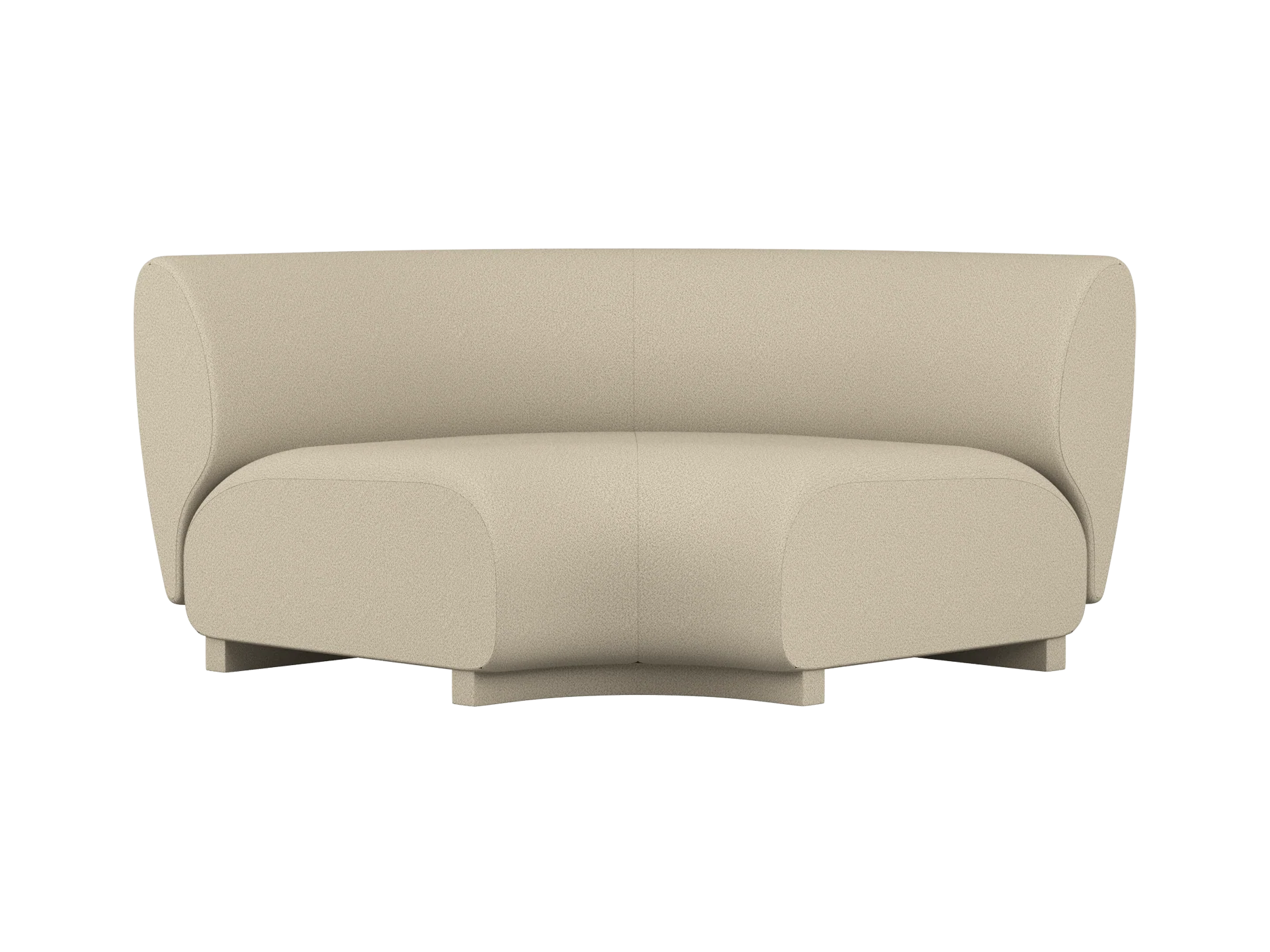 Rico Sofa Corner - Wide - Grain - Cashmere - US