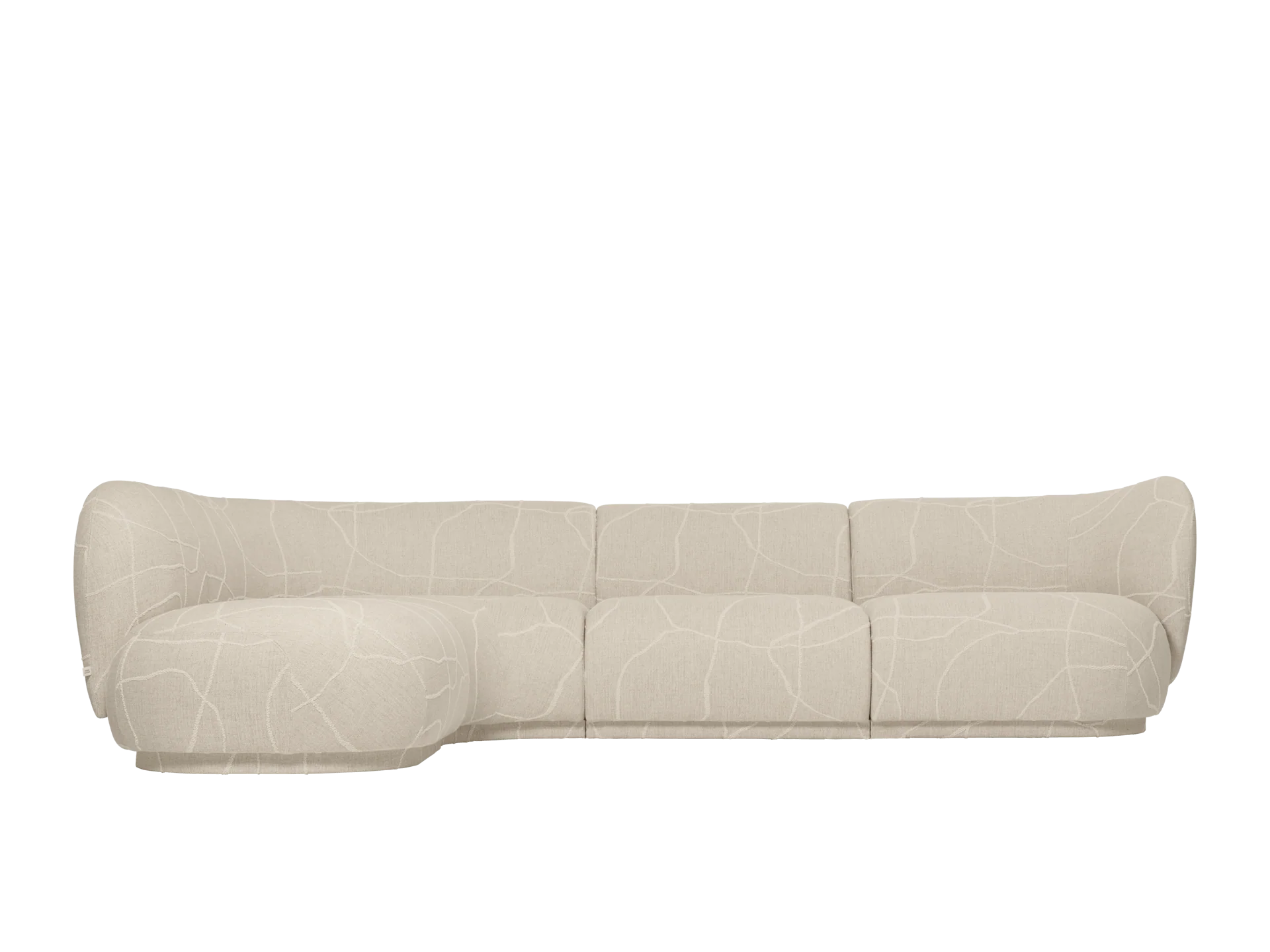 Rico Sofa Open End Left - Can Lis - Sand/Off-White - US - Image 6