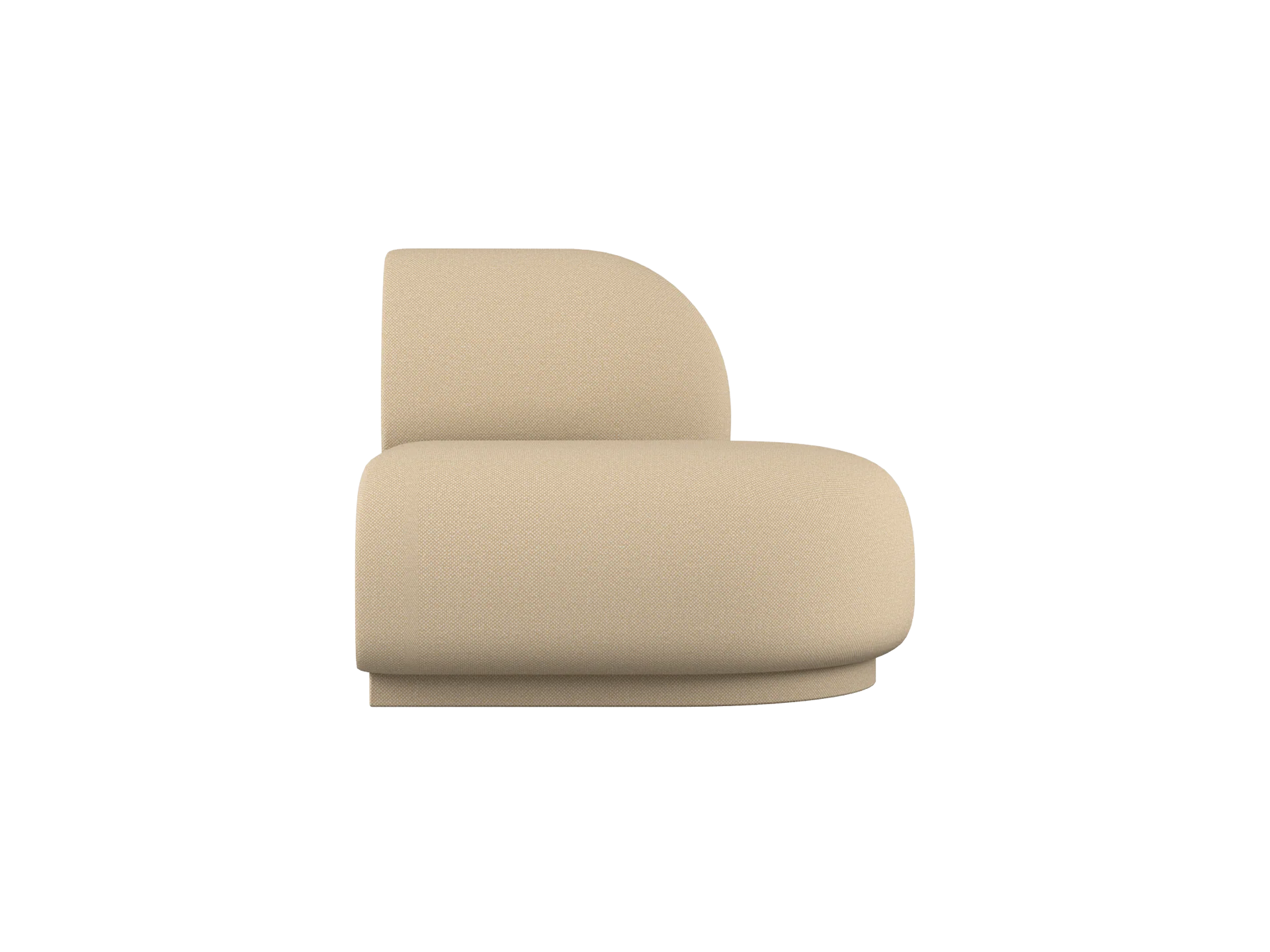 Rico Sofa Open End Left - Hallingdal - Beige - US