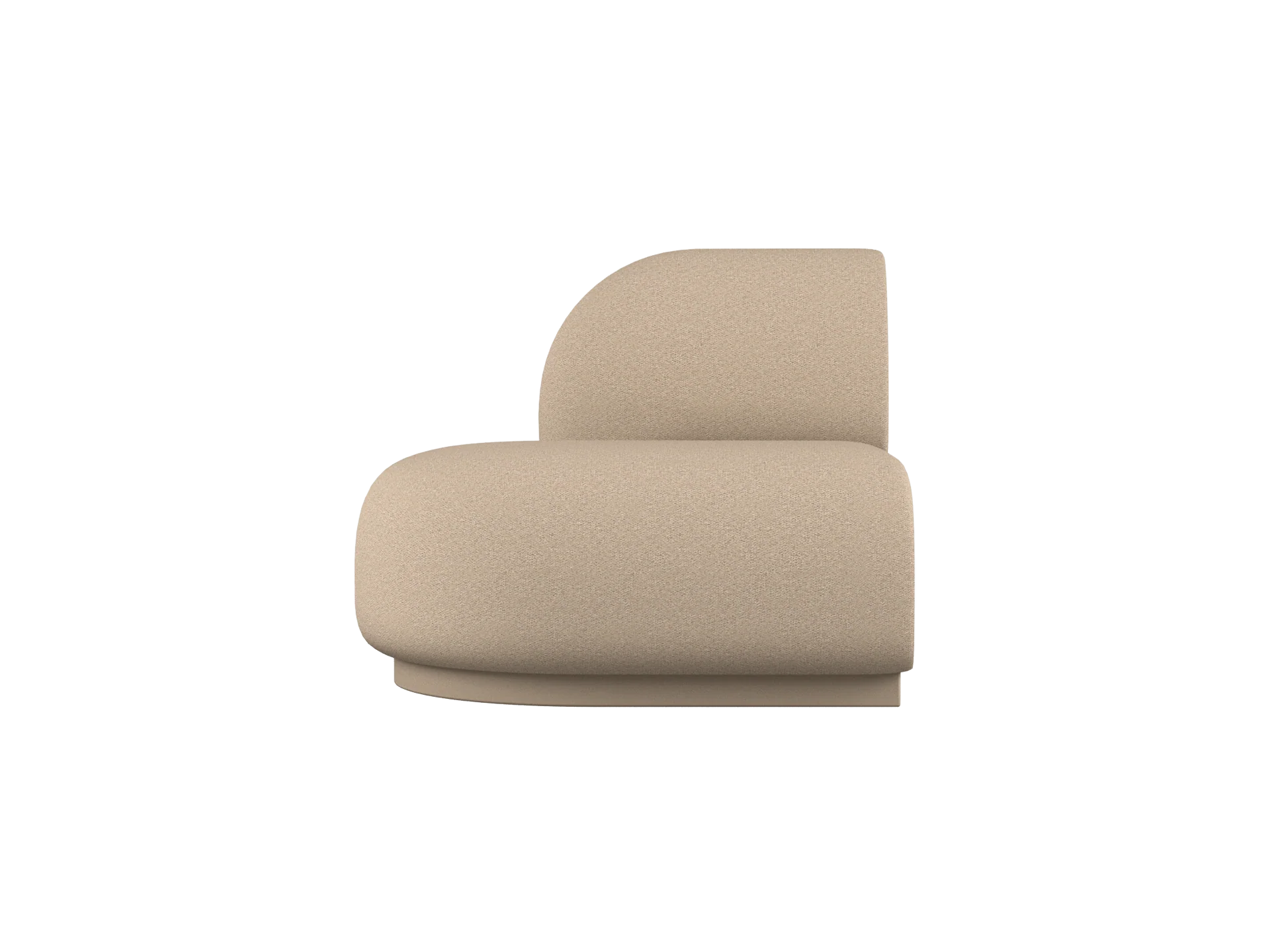 Rico Sofa Open End Right - Brushed - Sand - US