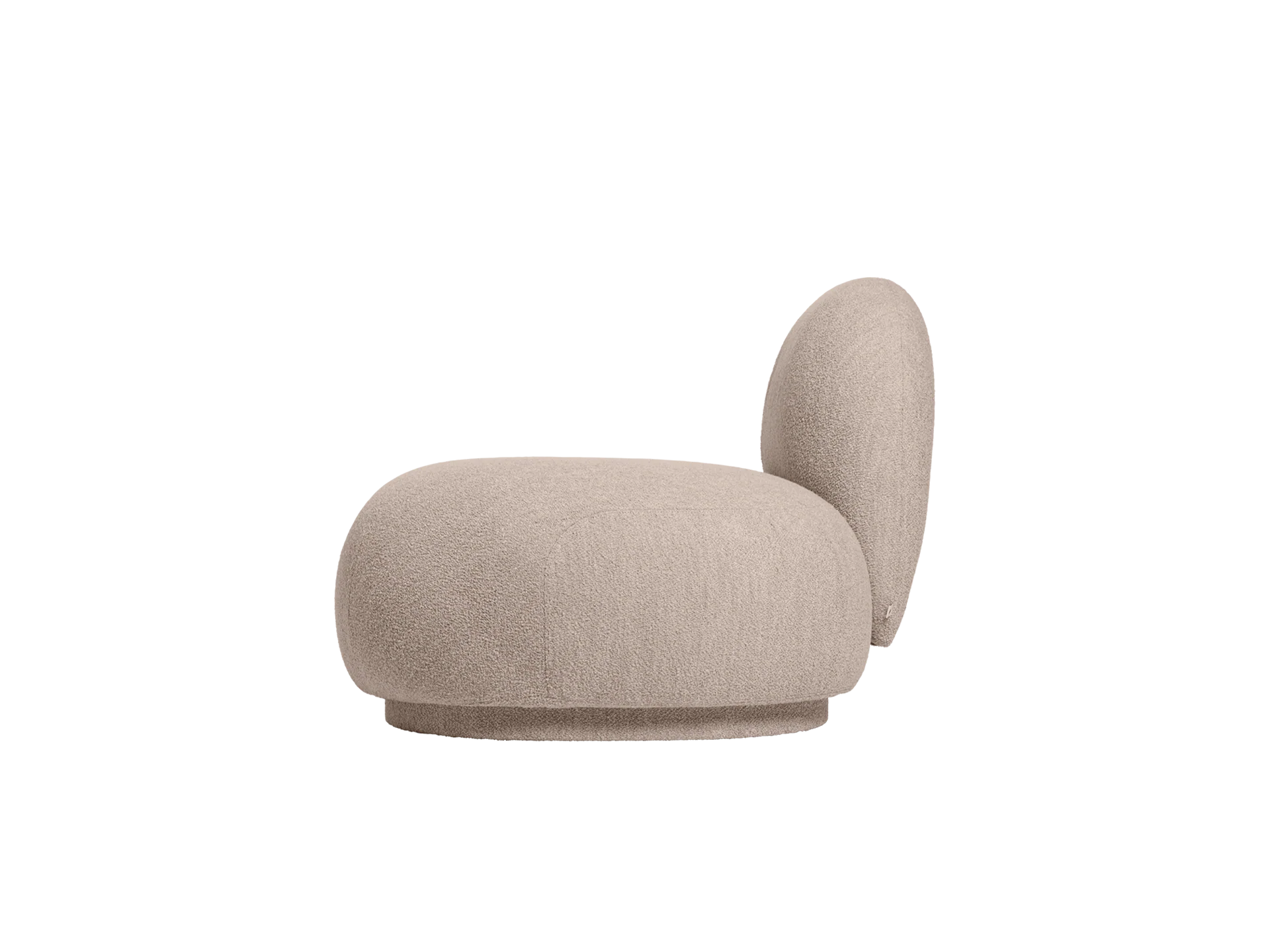 Rico Sofa Open End Right - Soft Bouclé - Natural - US - Image 3