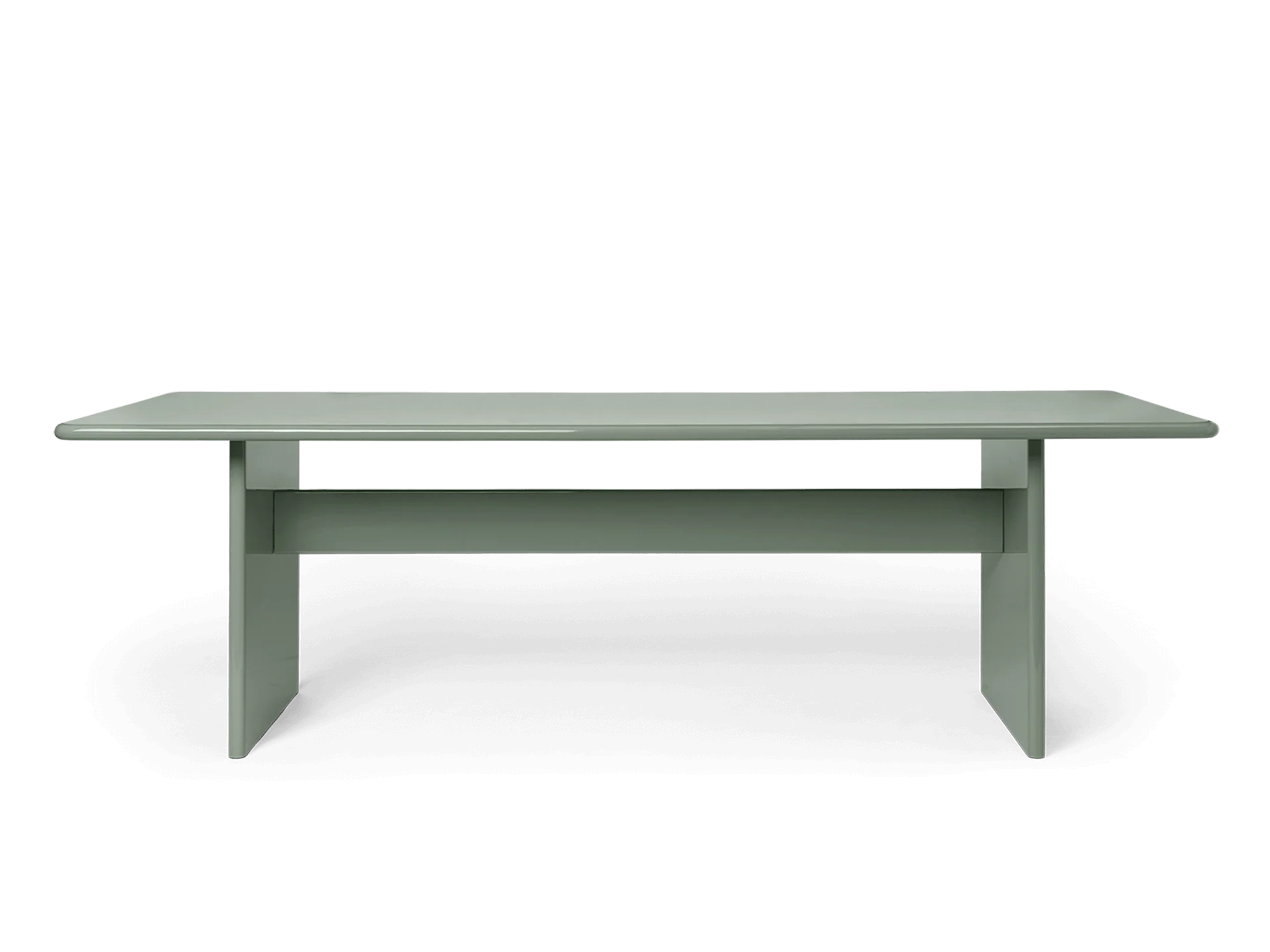 Rink Dining Table - 240 x 90 - Tea Green