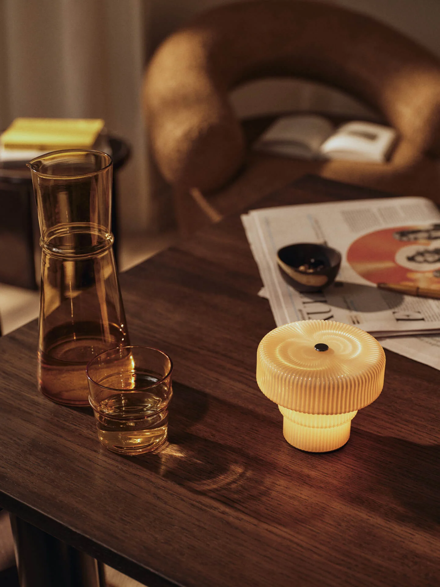Ripple Portable Lamp - Oat - Image 3
