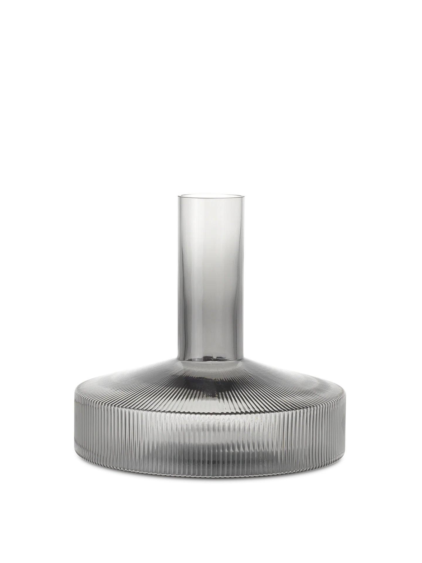 Ripple Wine Carafe - Smoked Grey
