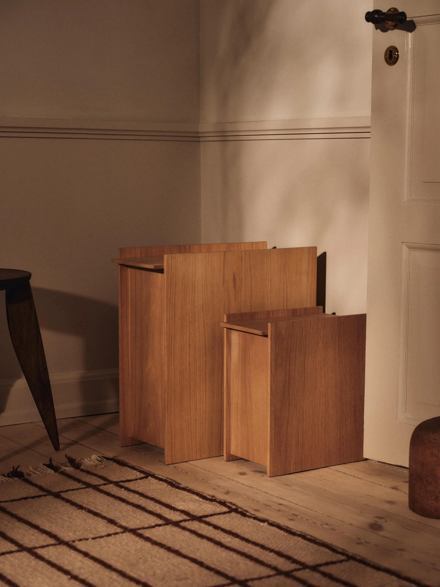 Sama Wooden Bin - Oak - Image 7