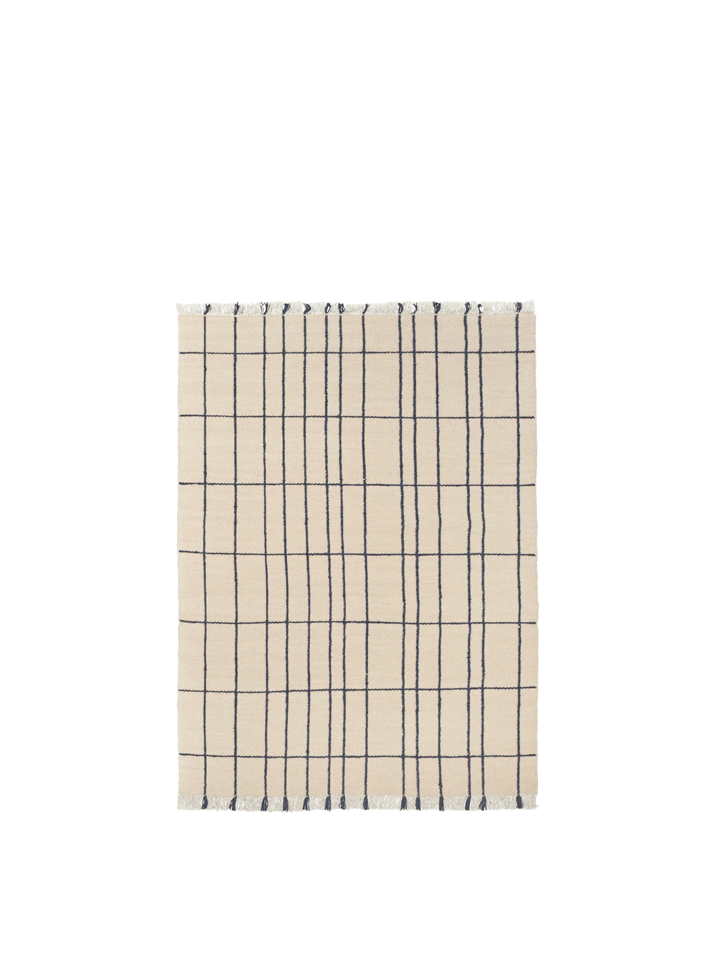 Sen Rug - Parchment/Indigo