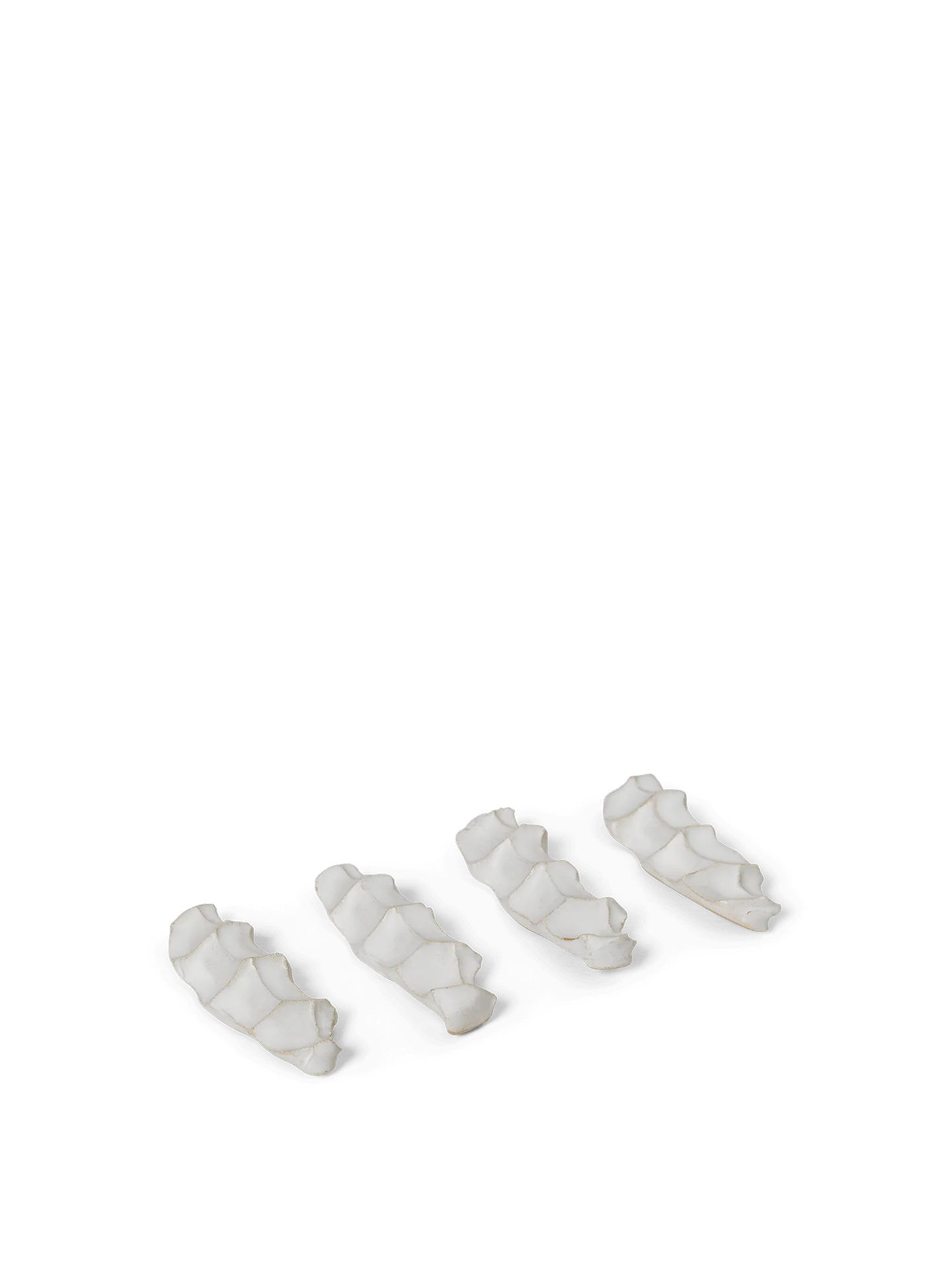 Serre Cutlery Rest - Set of 4 - Off-white