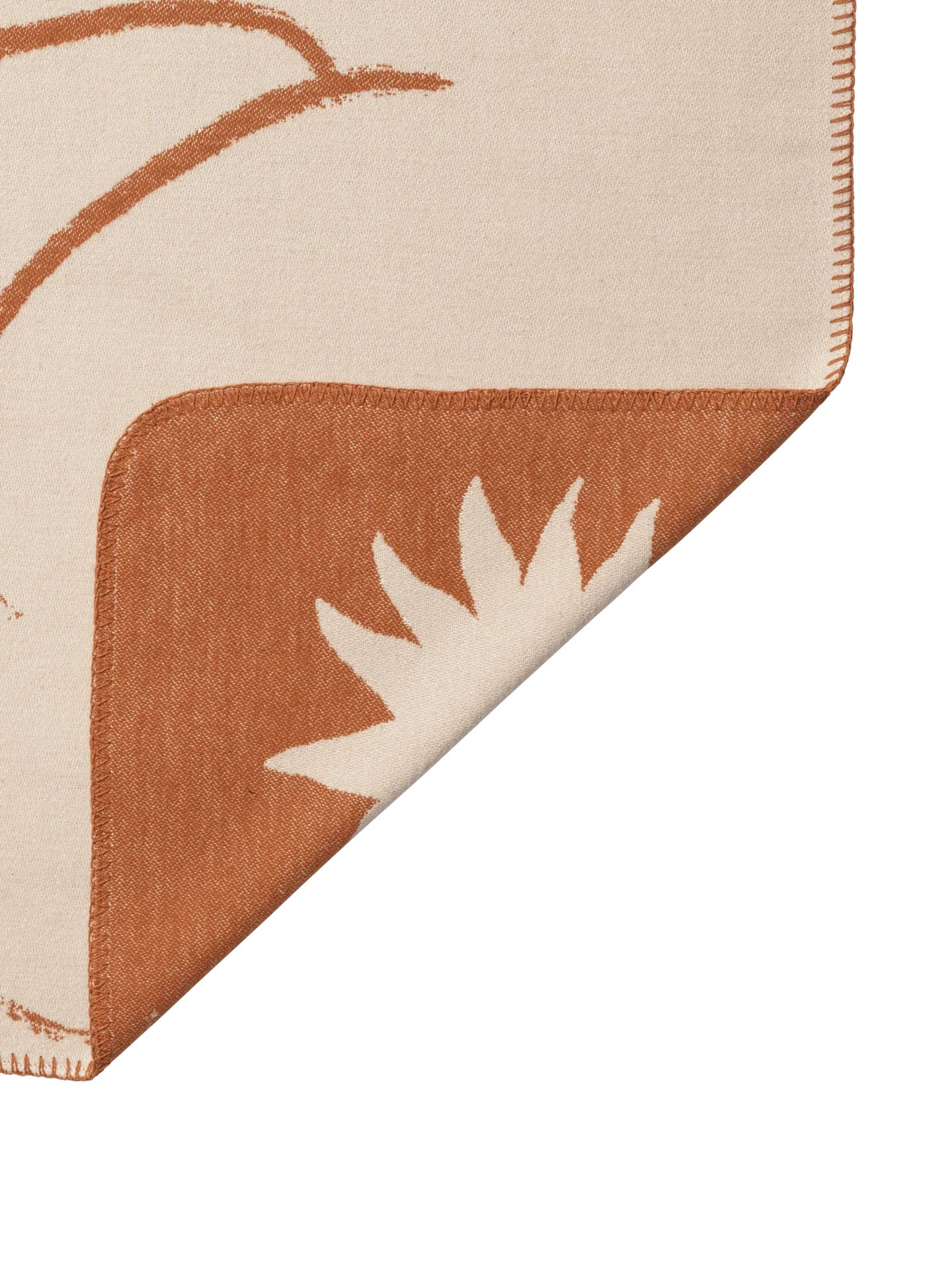 Skye Blanket - Sienna/Parchment - Image 5
