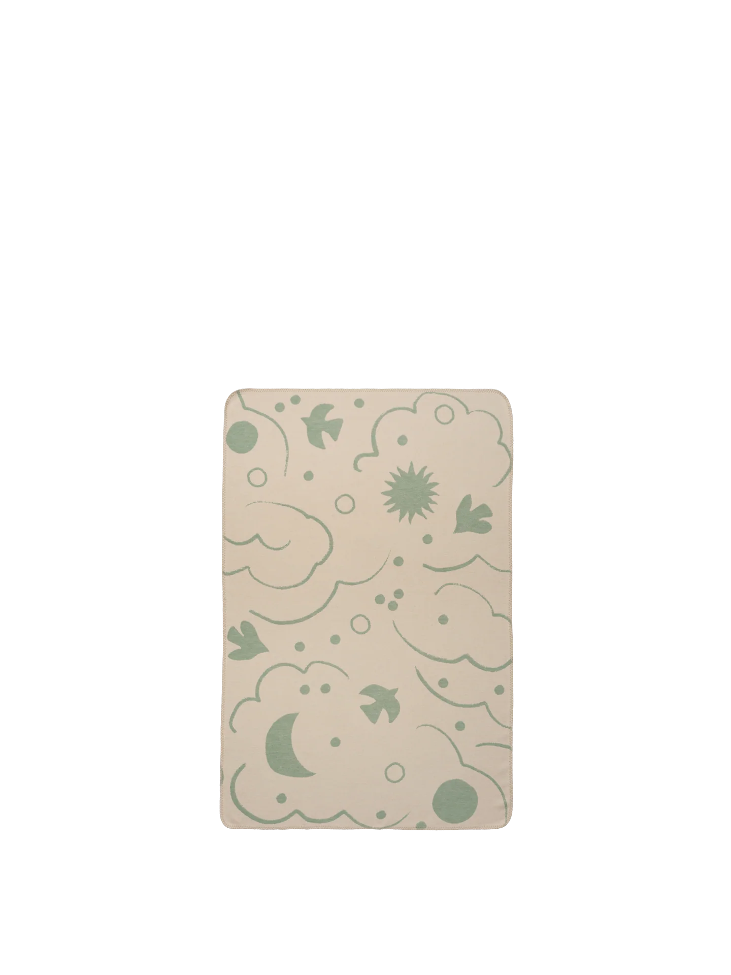 Skye Blanket - Tea Green/Parchment - Image 5