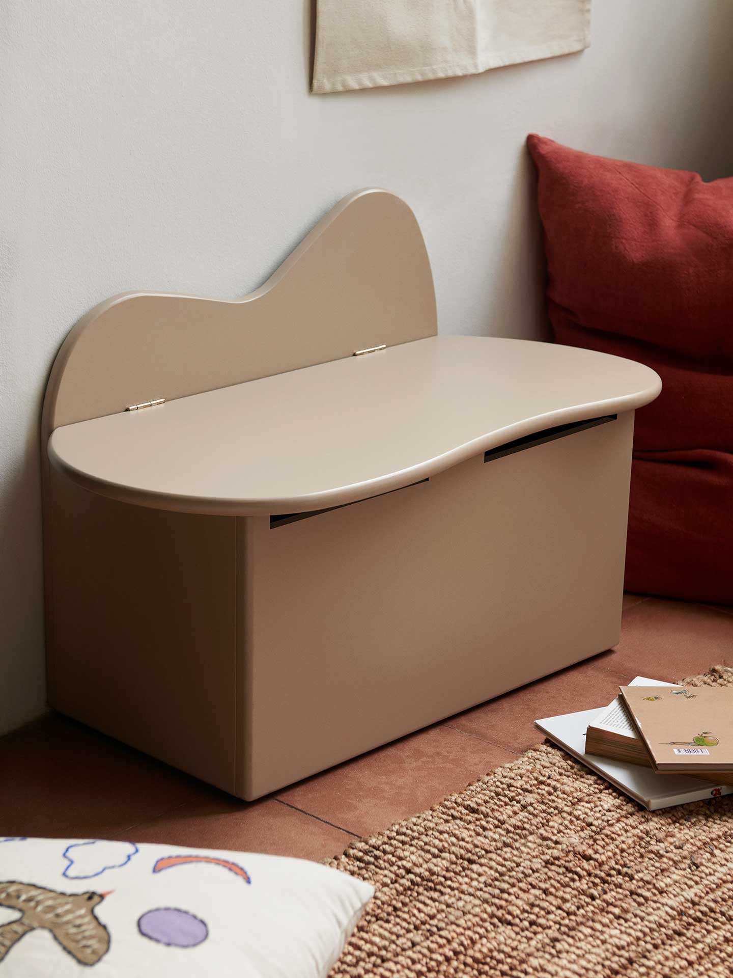 Slope Storage Bench - Cashmere - Image 3