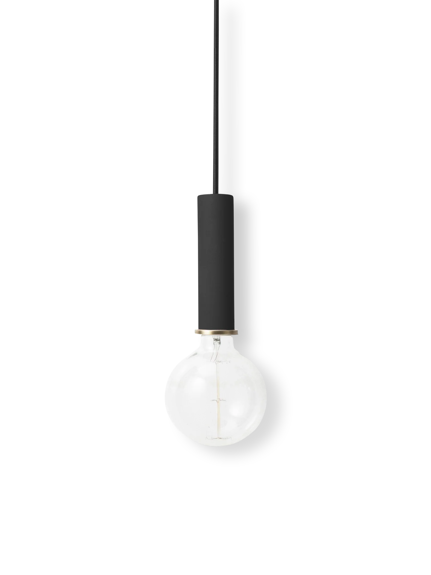 Socket Pendant High - Black - UL