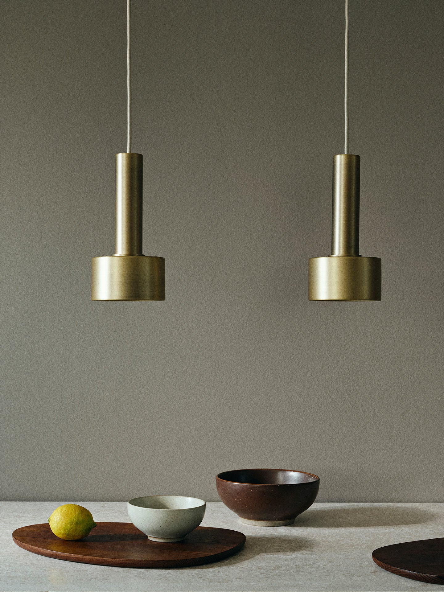 Socket Pendant High - Brass - UL - Image 2