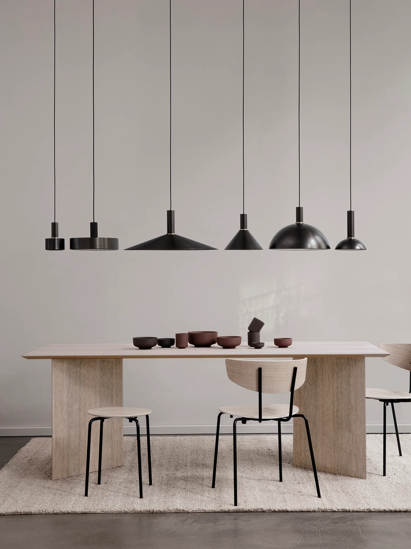 Socket Pendant Low - Black Brass - UL - Image 3