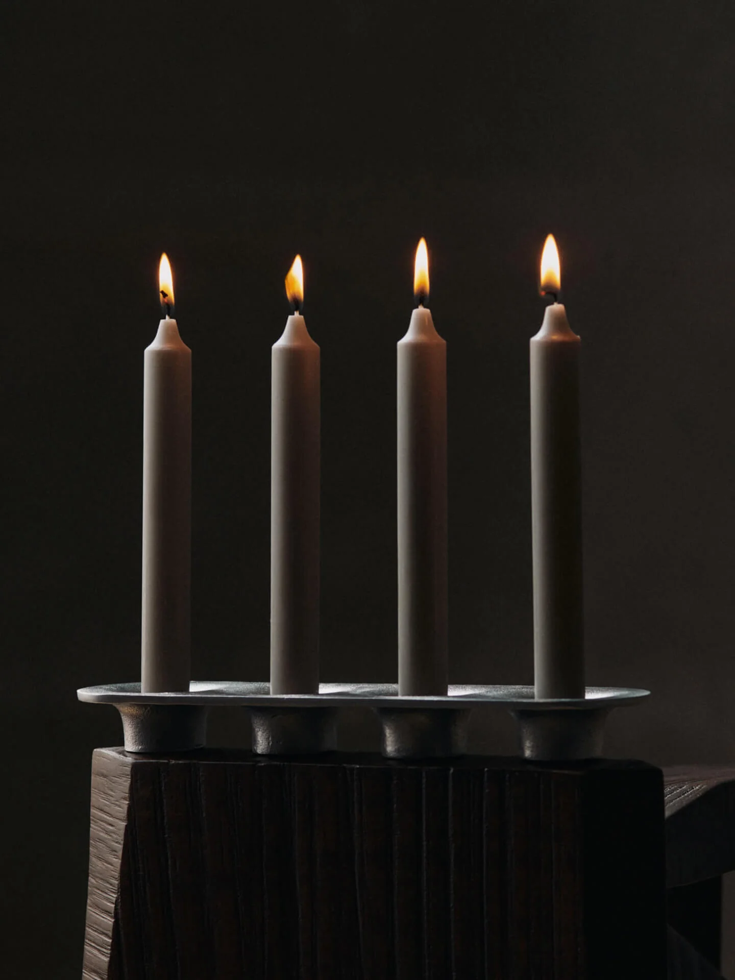 Soothe 4 Candle Holder - Aluminium - Image 2
