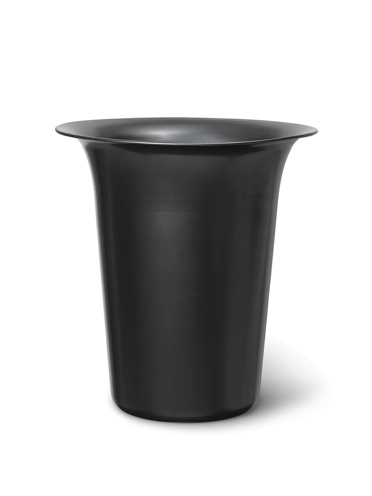 Spun Alu Basket - High - Blackened Aluminium