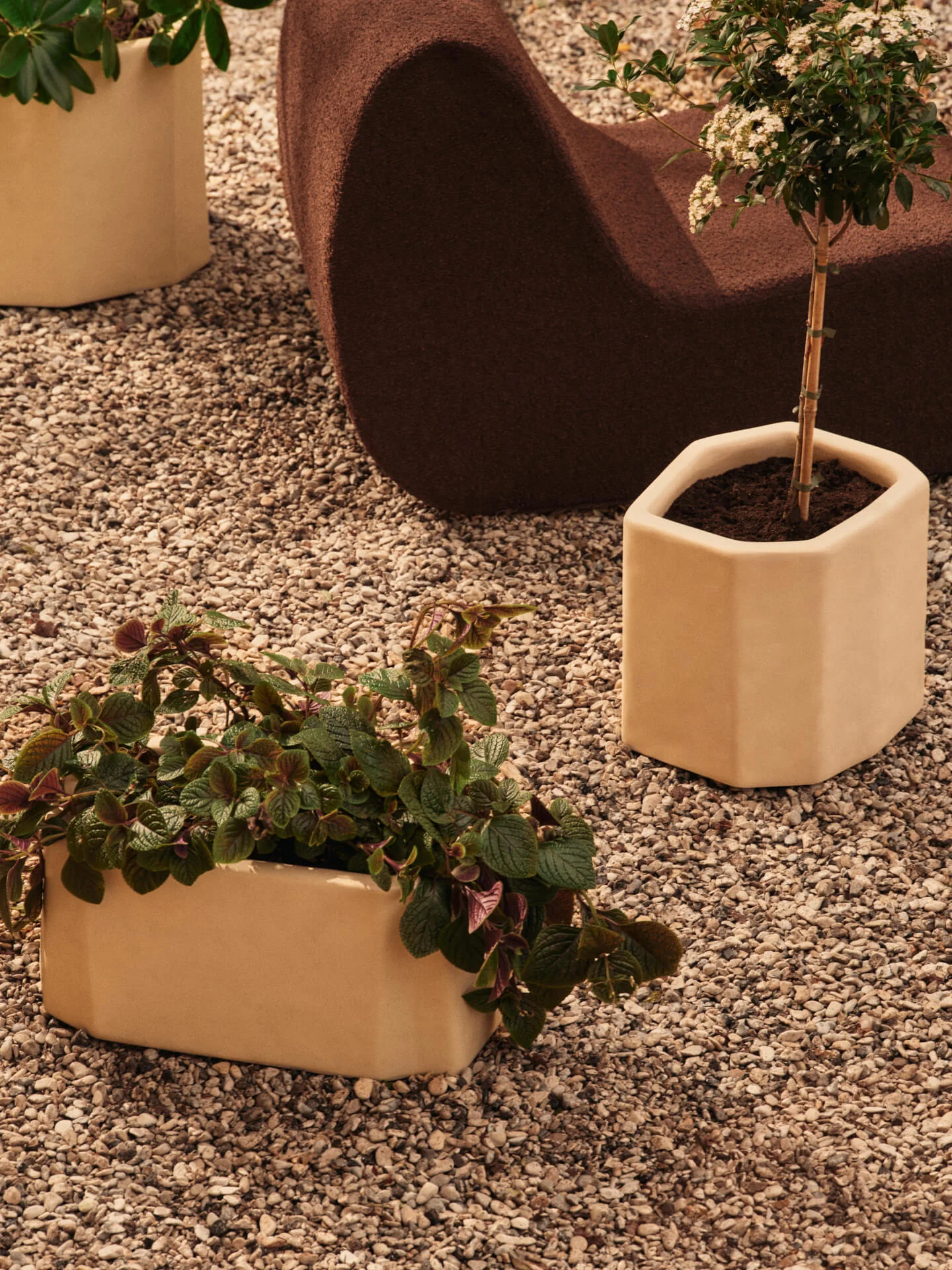 Staffa Planter - Small - Ivory - Image 2