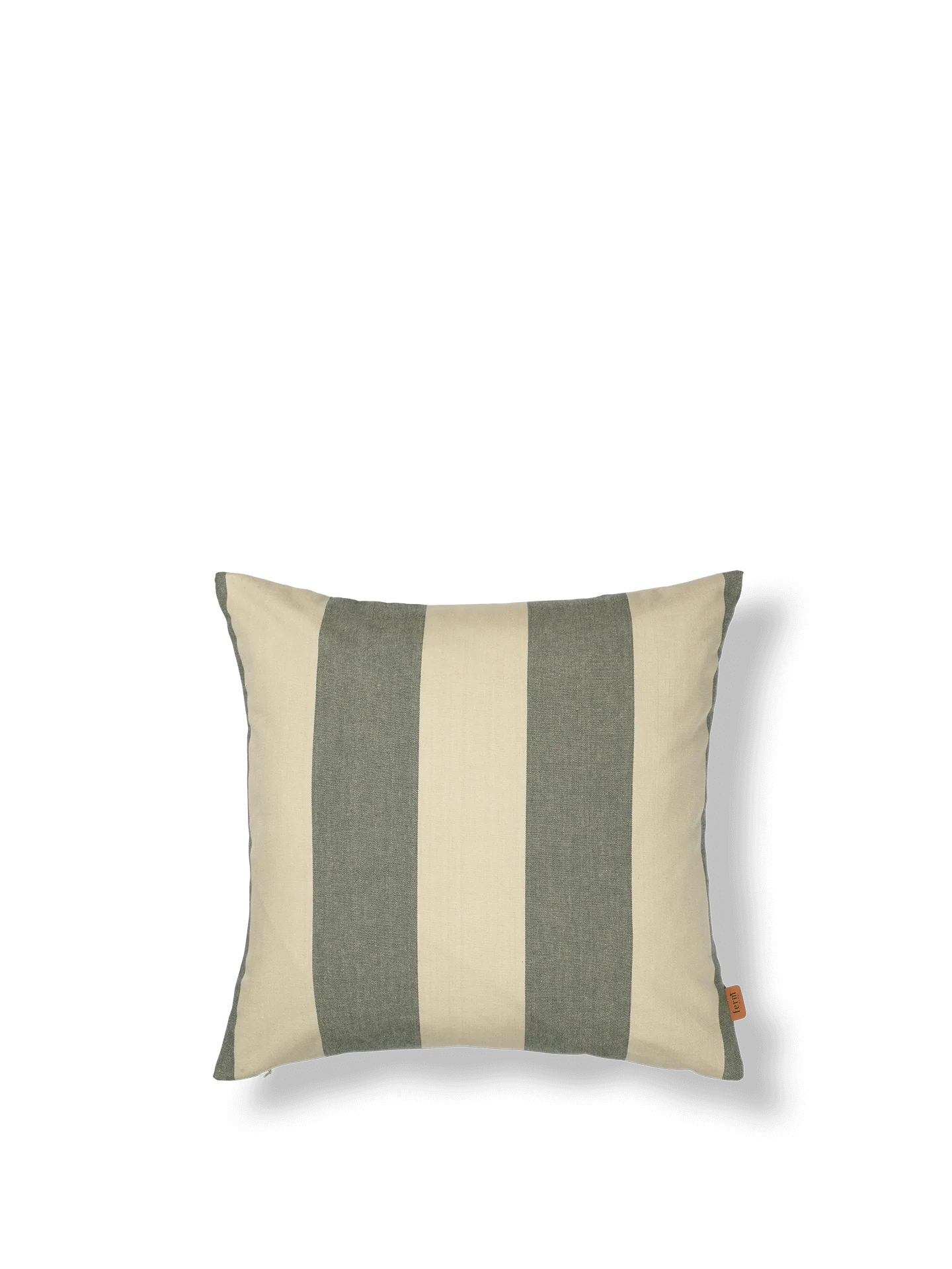 Strand Outdoor Cushion - Dark Lichen/Parchment
