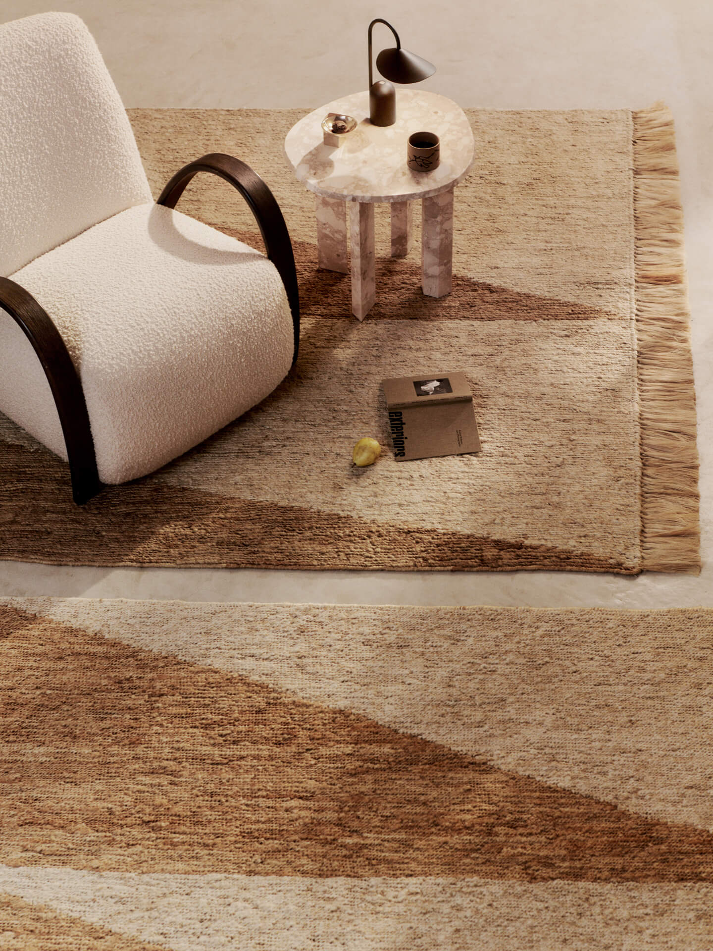 Studie Rug - Natural/Off-White - Image 4