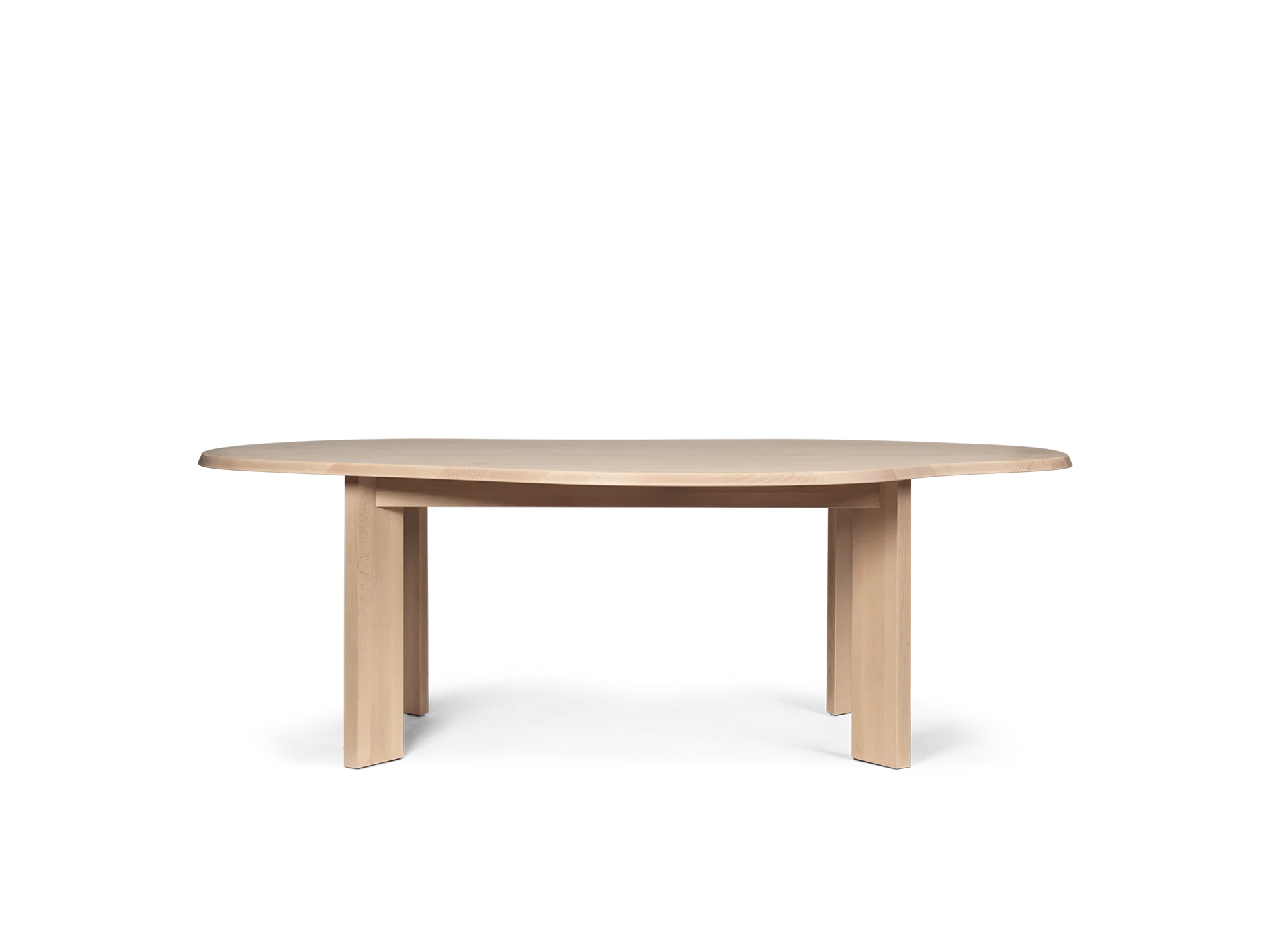 Tarn Dining Table - 220 - White Oiled Beech