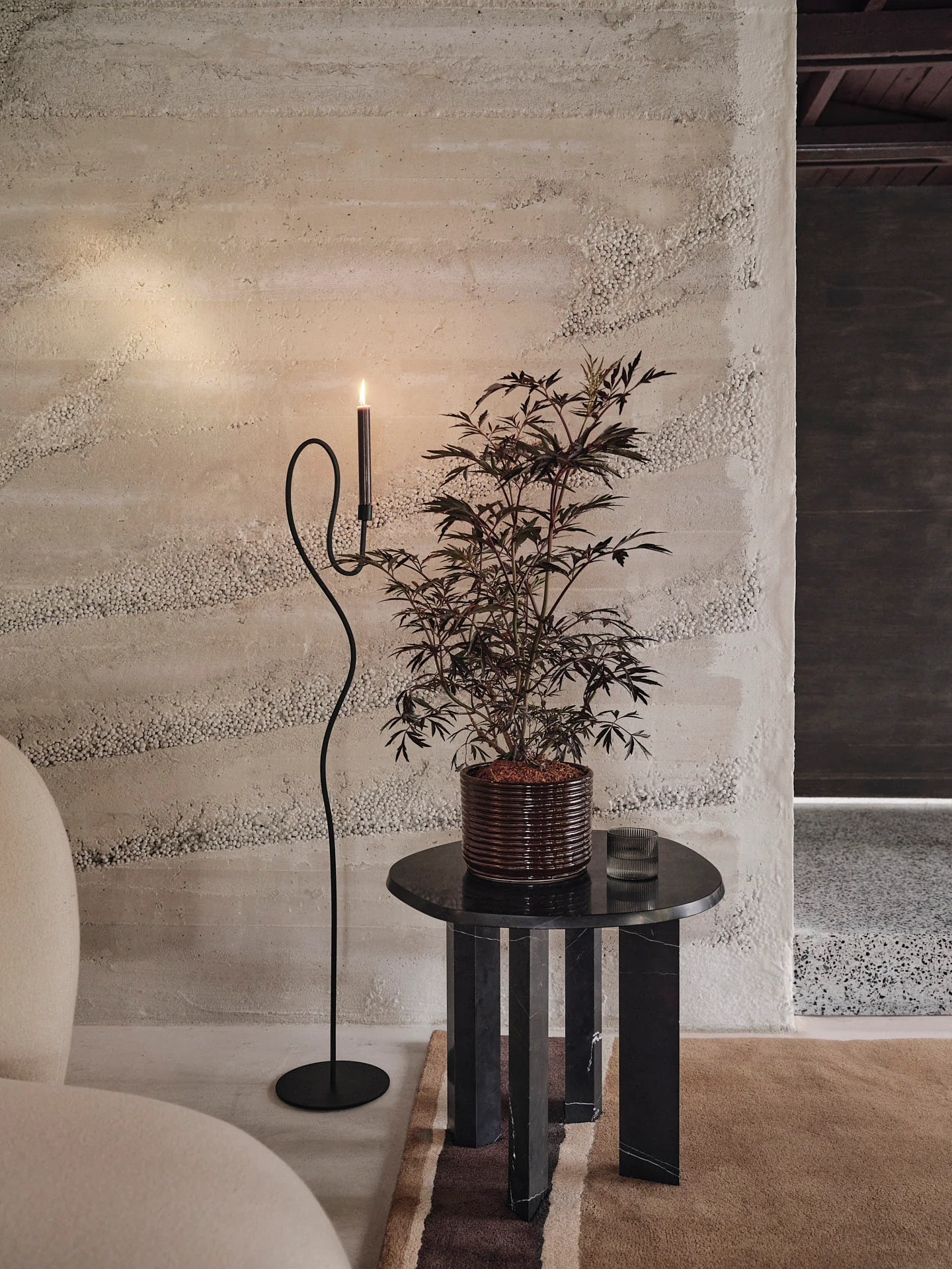 Taula Side Table - Black - Image 2