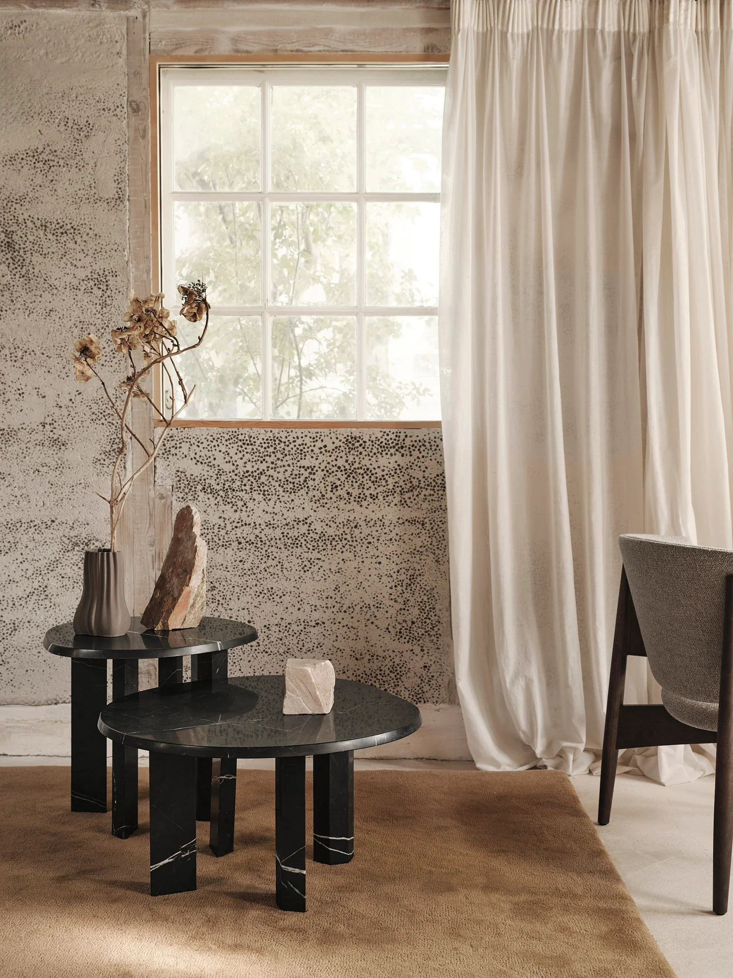 Taula Side Table - Black - Image 3