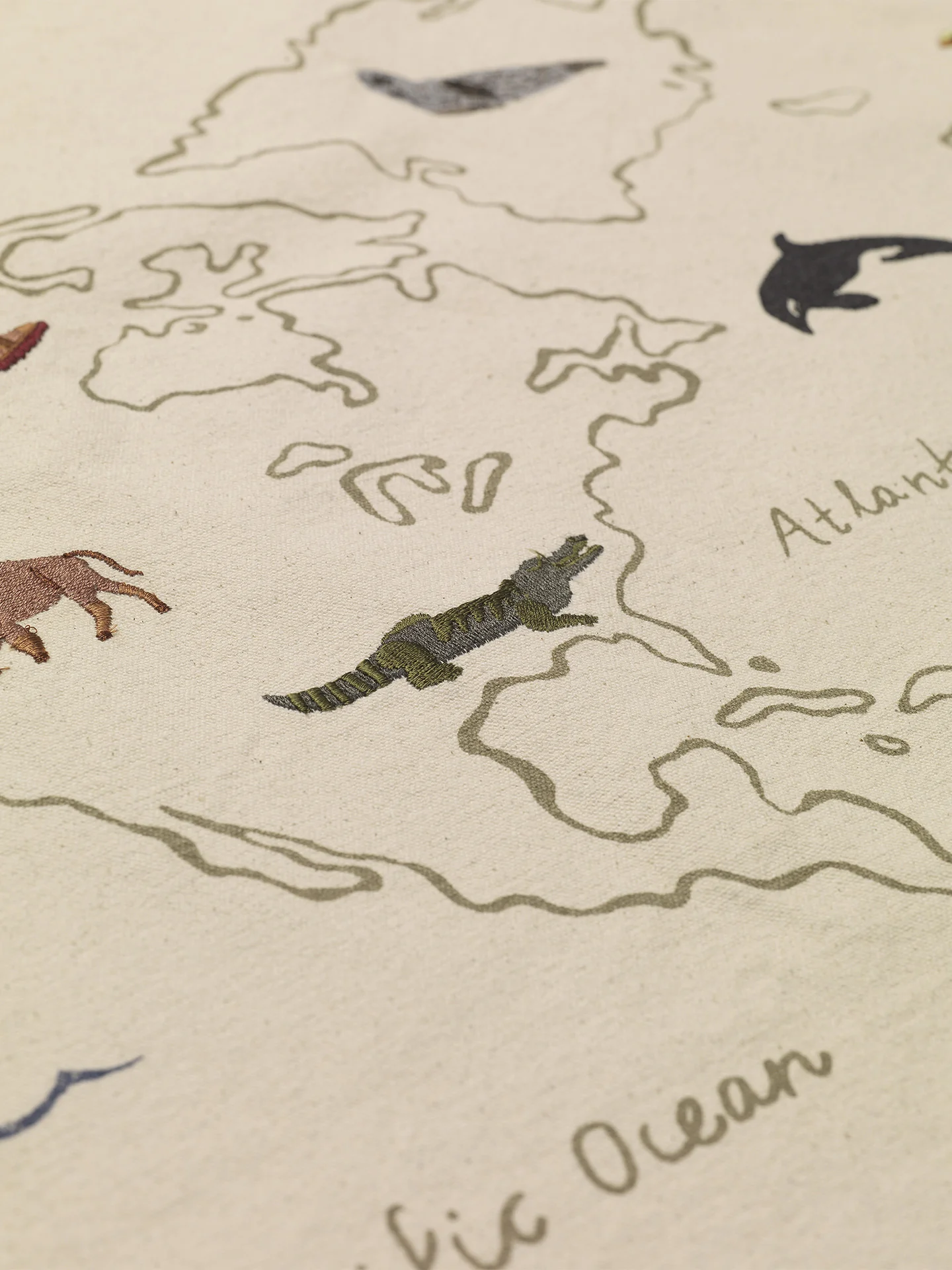 The World Textile Map - Off-white - Image 3