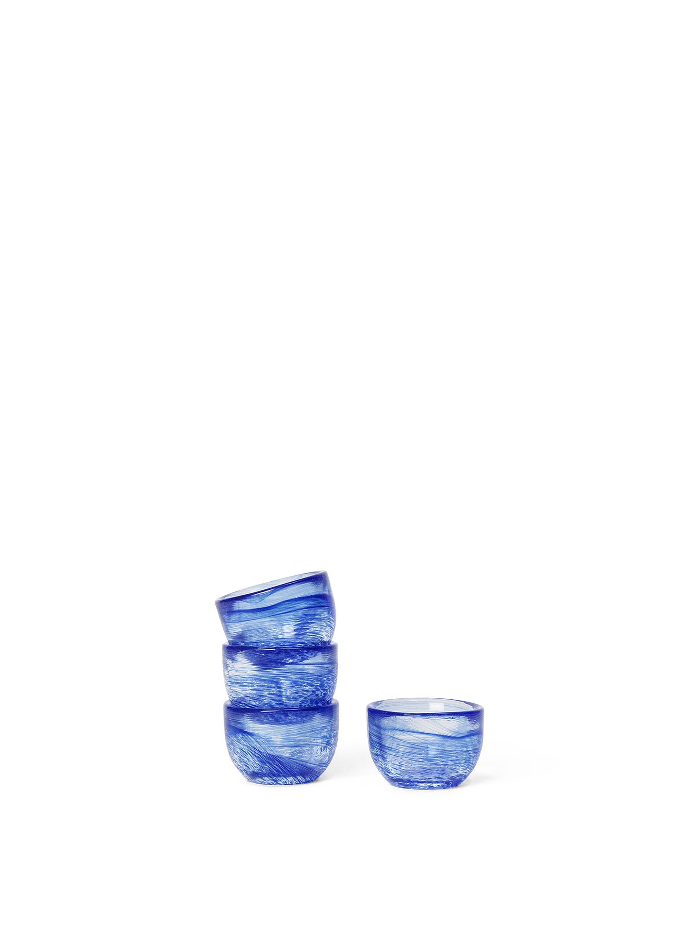 Tinta Egg Cups - Set of 4 - Blue - Image 3