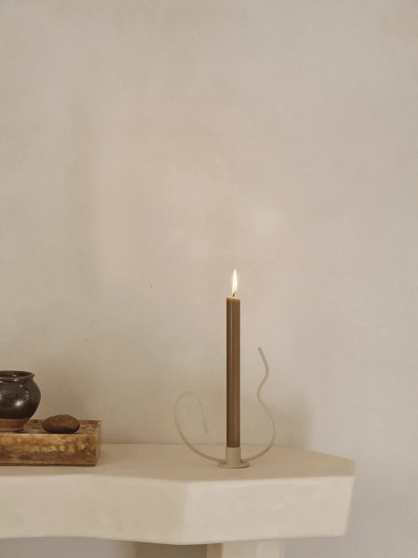 Valse Candle Holder - Low - Cashmere & Pure Candles - Set of 4 - Roseate Blend - Gift Set - Image 2