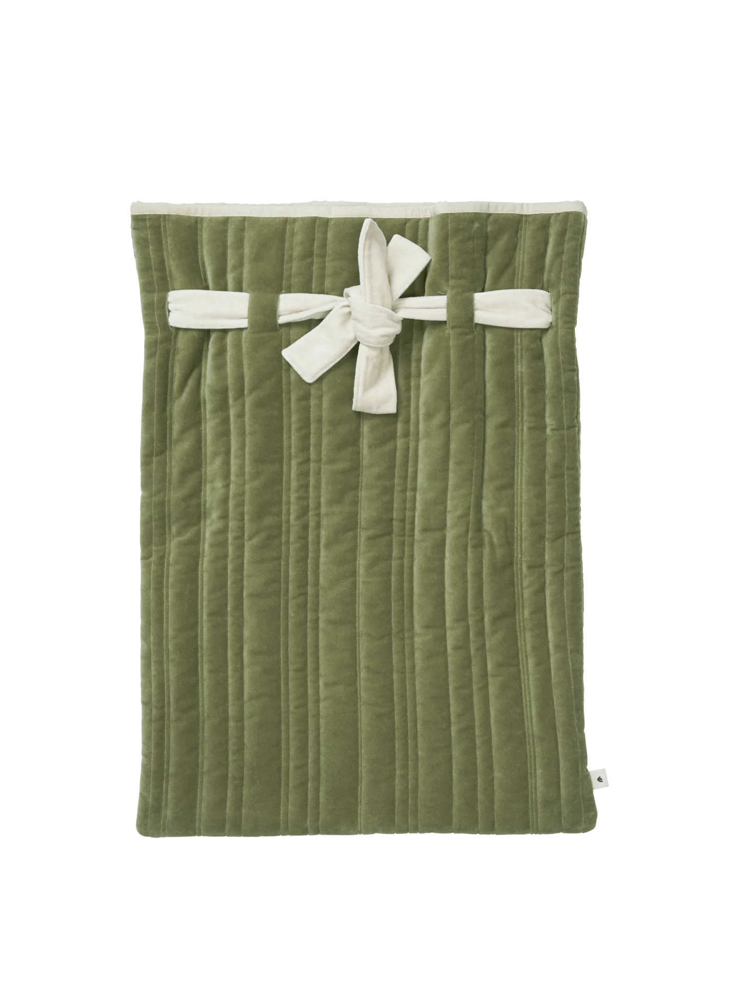 Vari Quilted Sack - Velvet - Khaki - Image 3