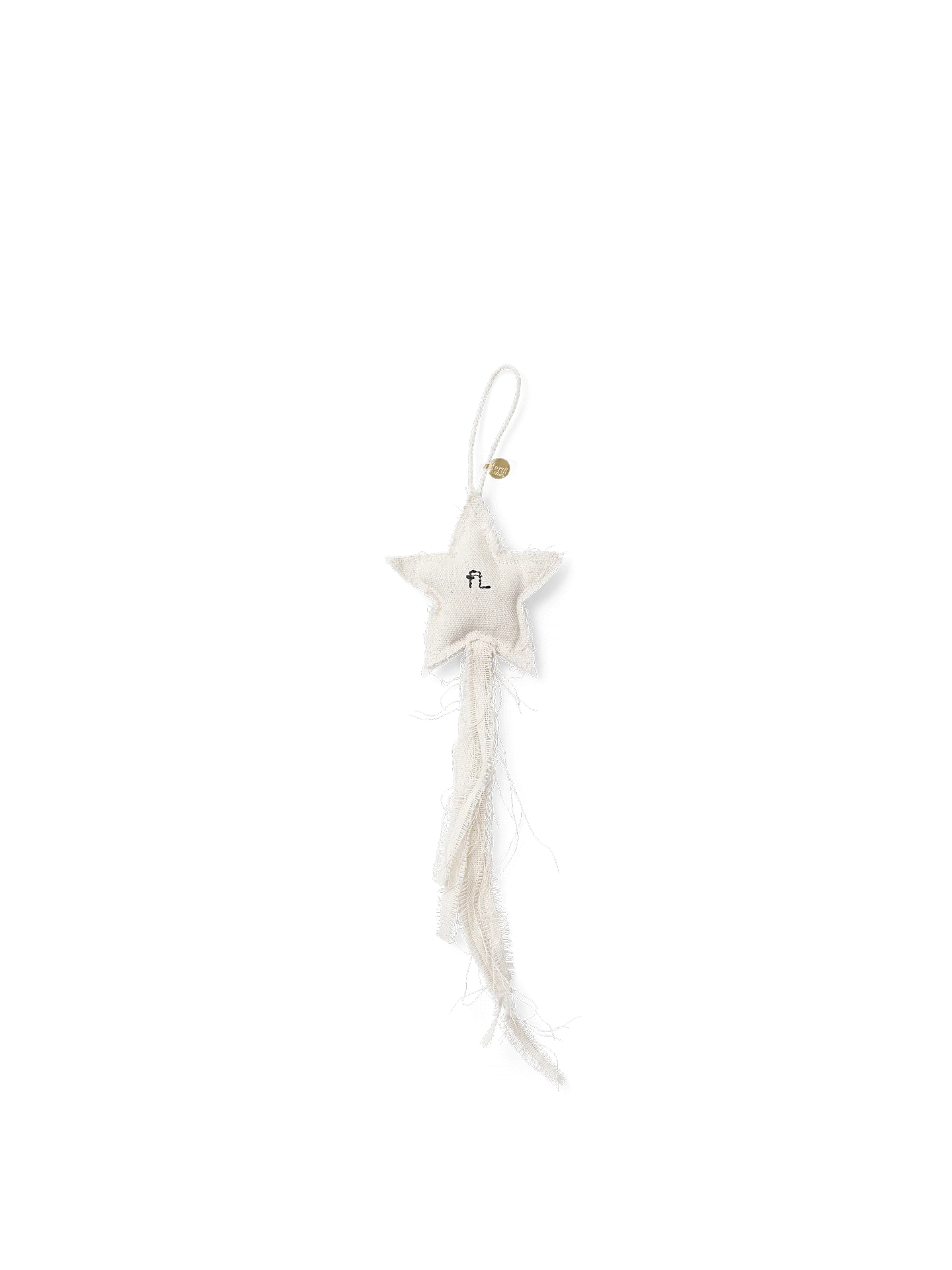 Vela Star Ornaments - Set of 4 - Natural - Image 4