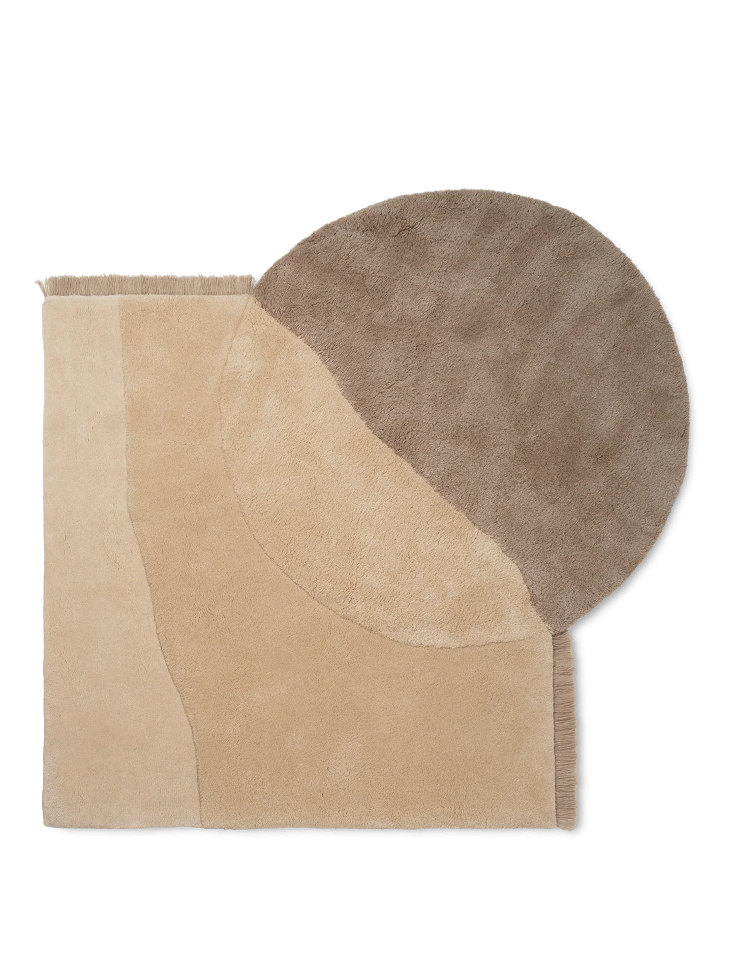 View Tufted Rug - Beige