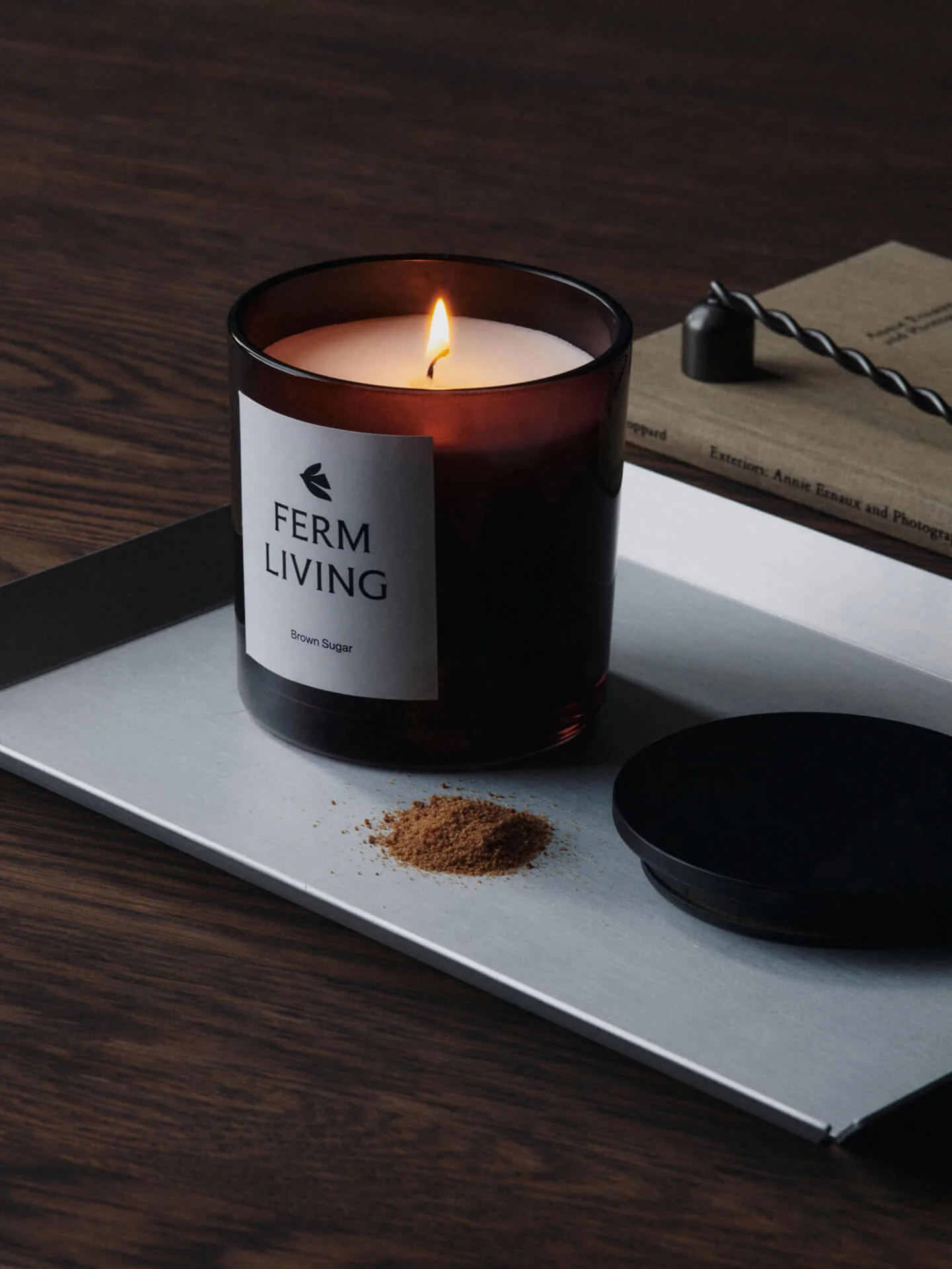 Vitto Scented Candle - Small - Dark Grape - Image 2