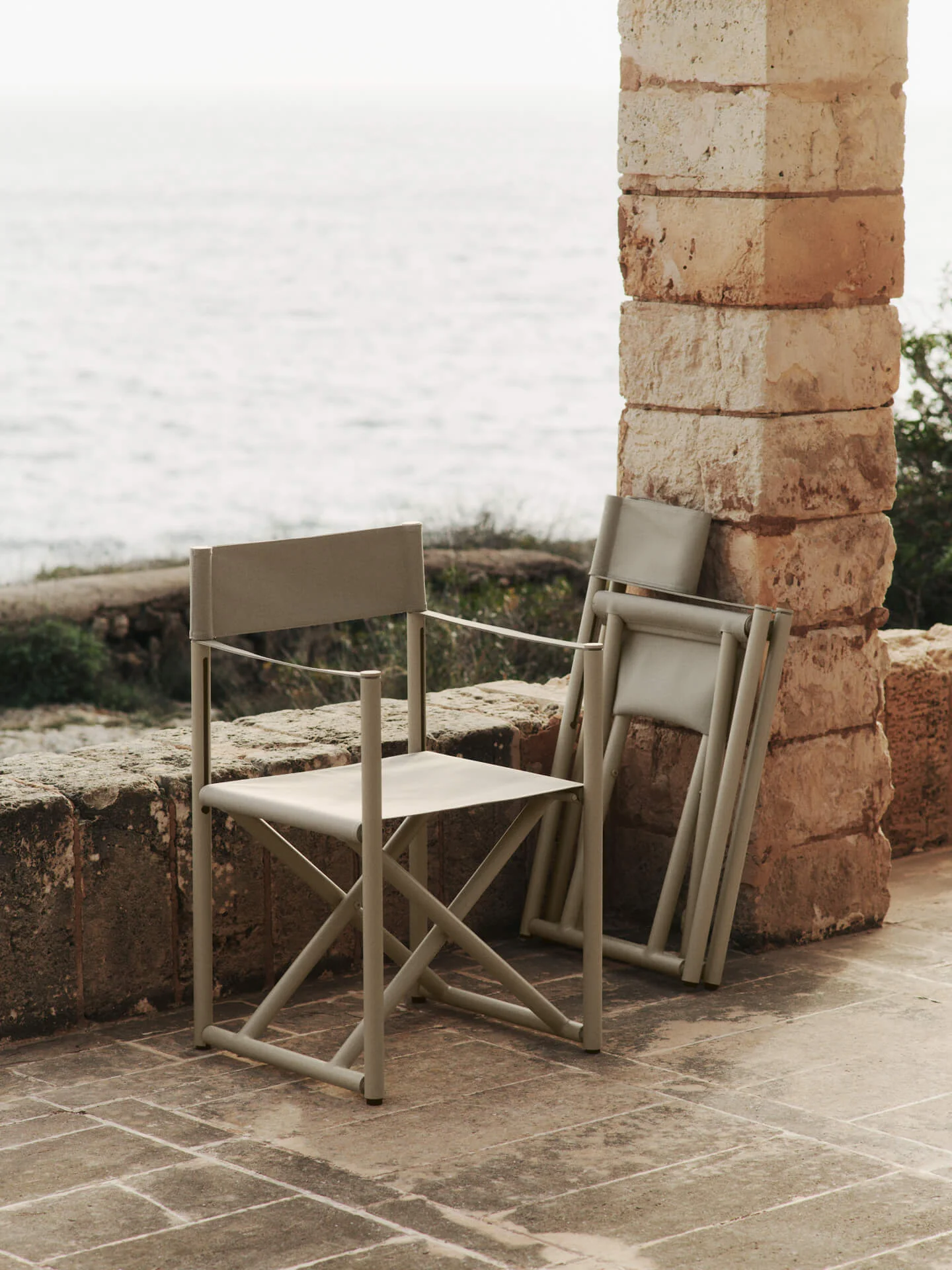 Voya Folding Chair - Cashmere - Image 2