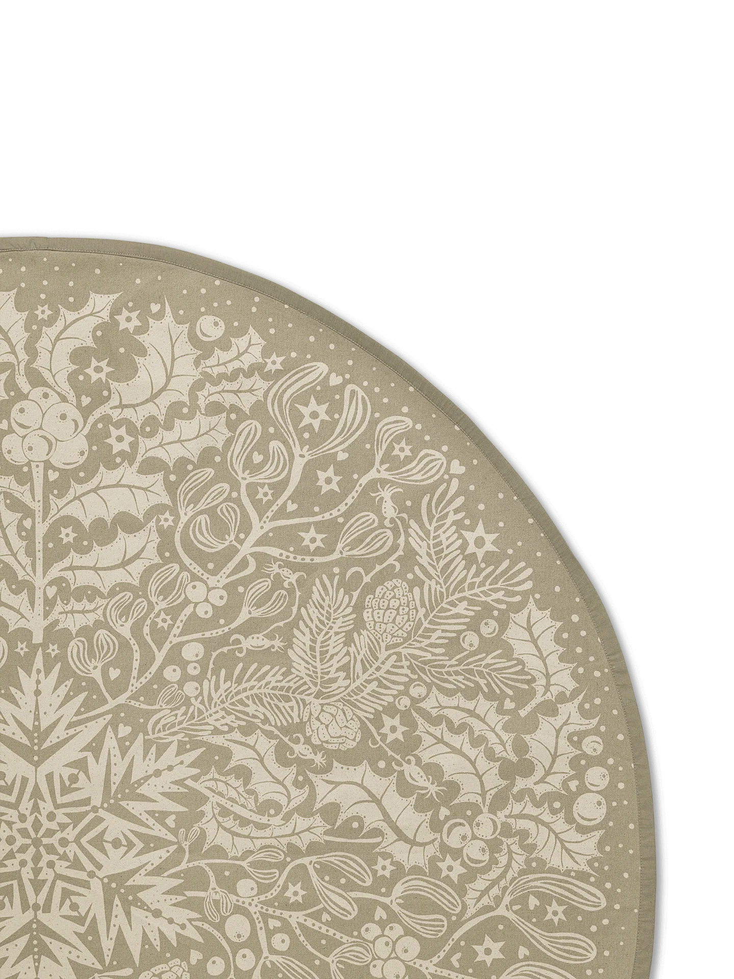 Winter Forest Tree Blanket - Sage - Image 2