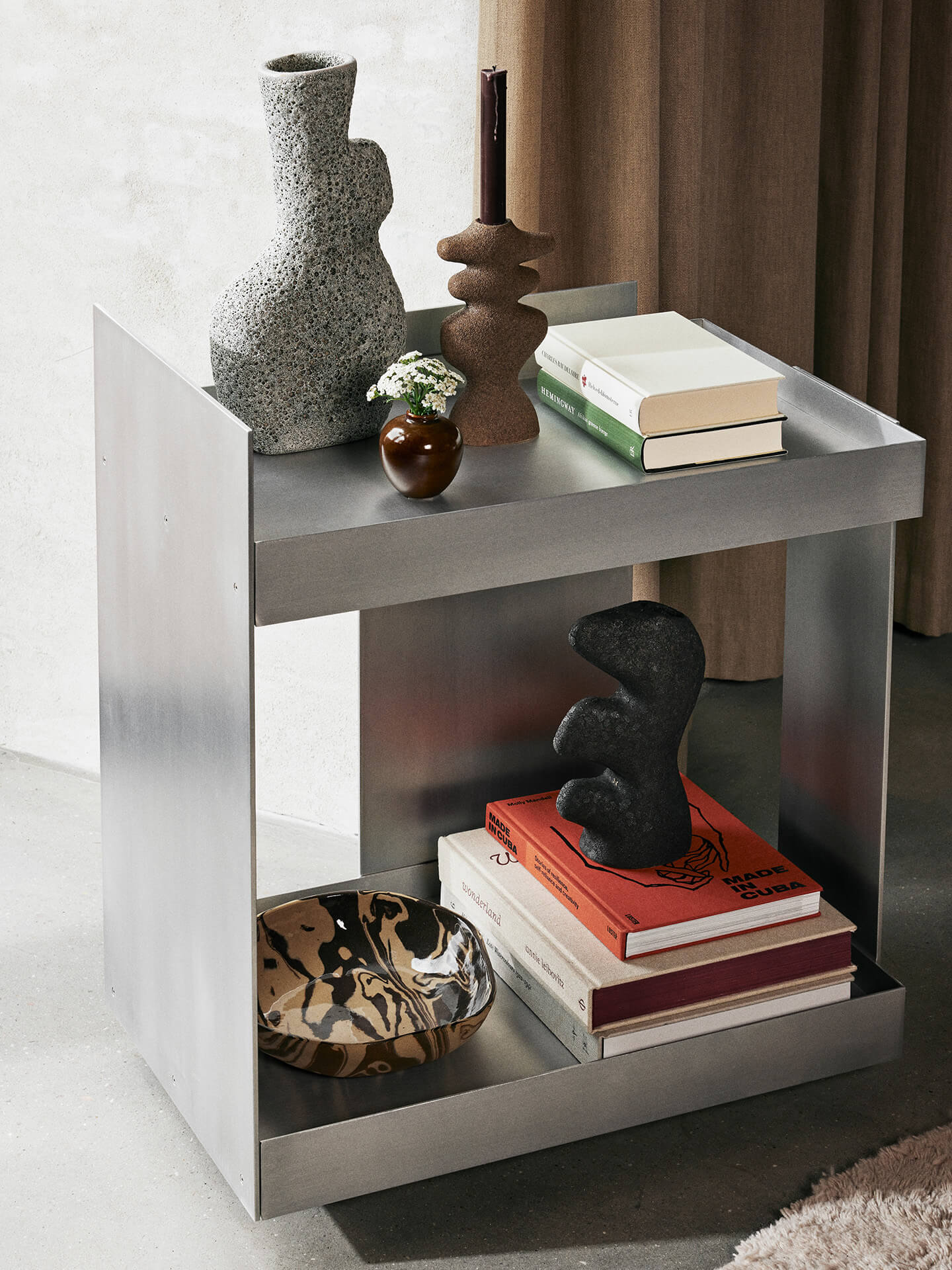 Yara Vase - Small - Rustic Iron - Image 3